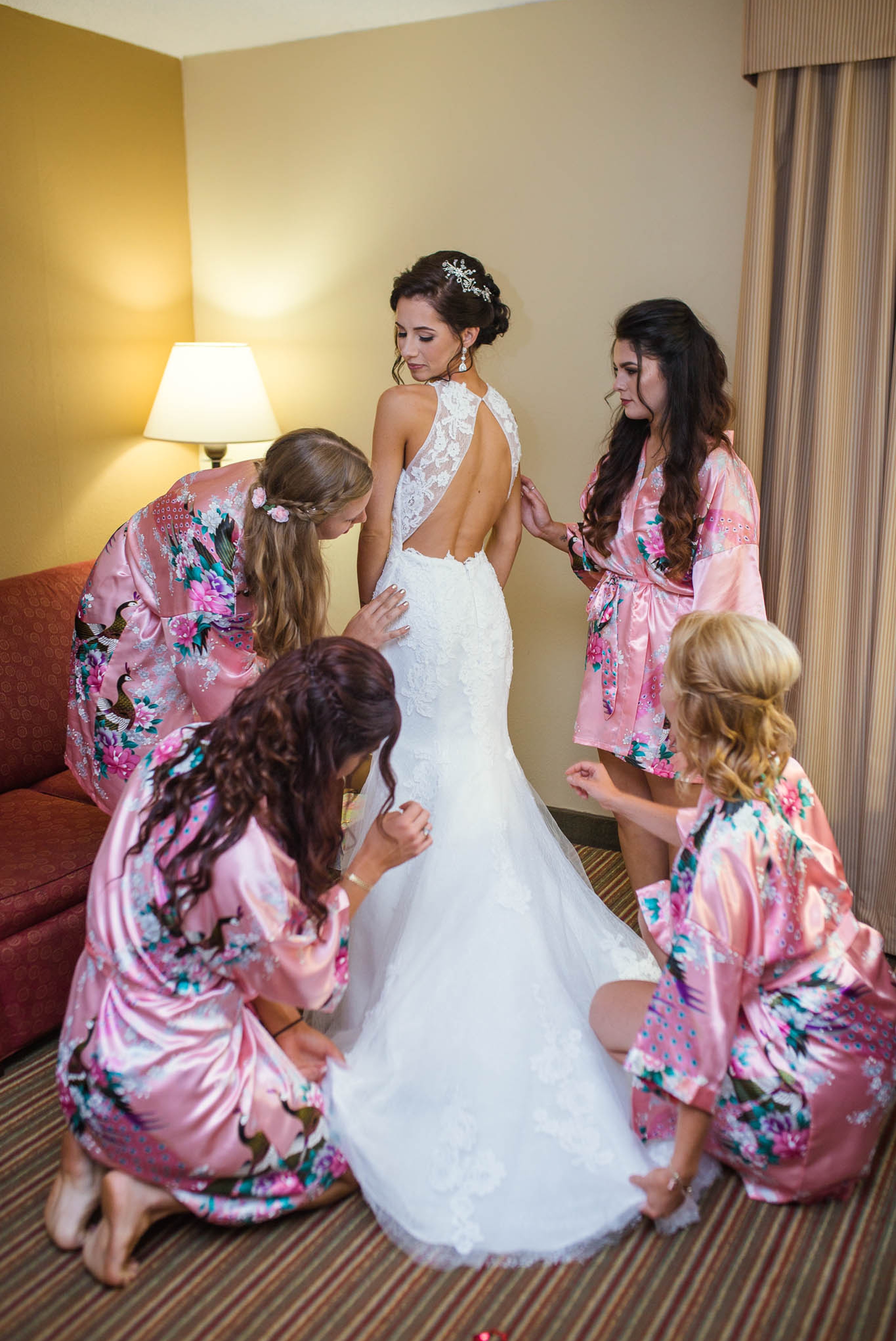 Photographer in Fayetteville, North Carolina - Michael and Jessica's Wedding at Mariani's Venue in Pembroke North Carolina 