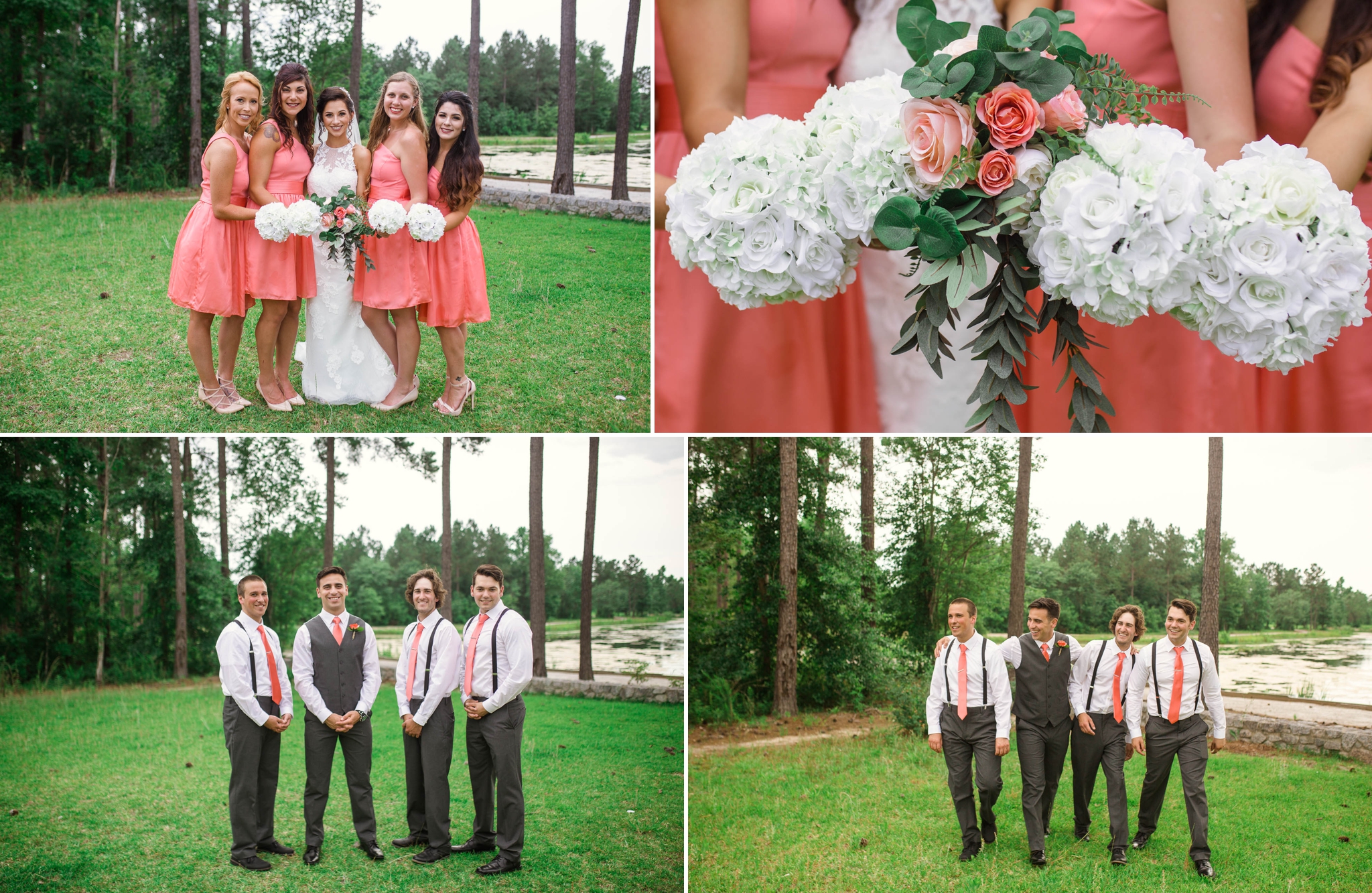 Photographer in Fayetteville, North Carolina - Michael and Jessica's Wedding at Mariani's Venue in Pembroke North Carolina 