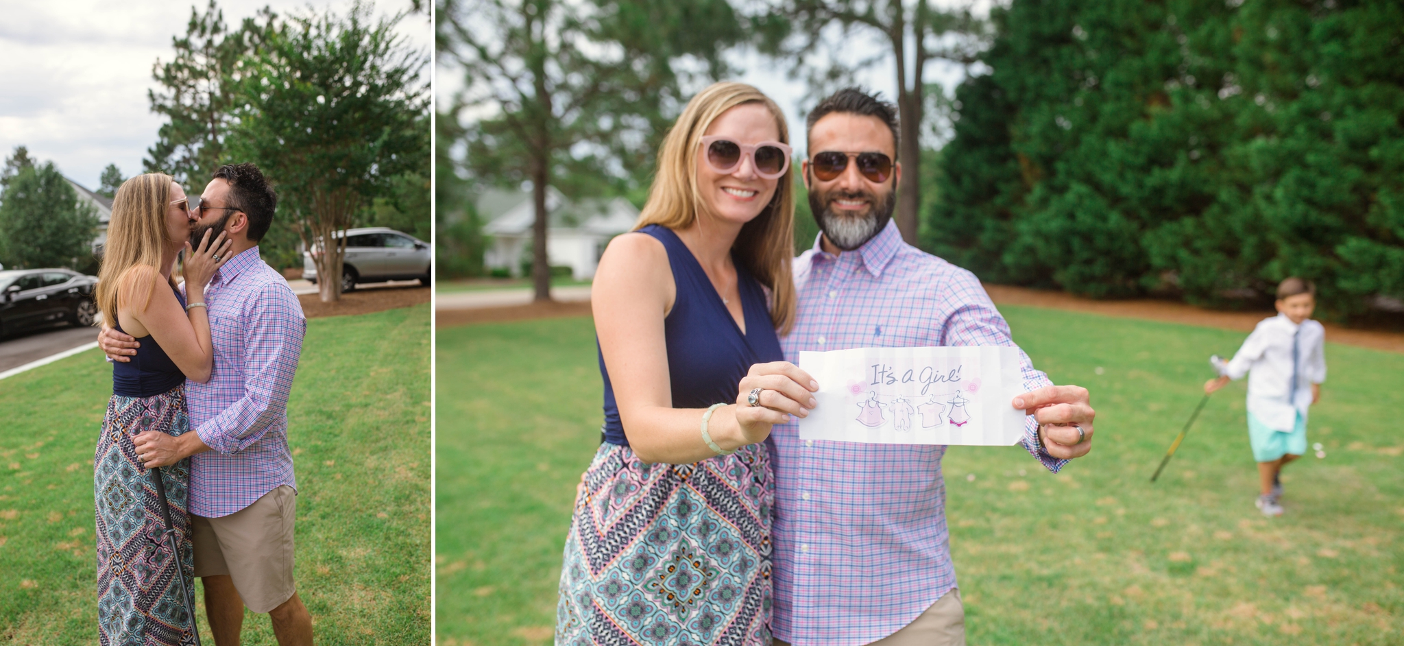 Gender Reveal Maternity Photography - Pinehurst, North Carolina Photographer 