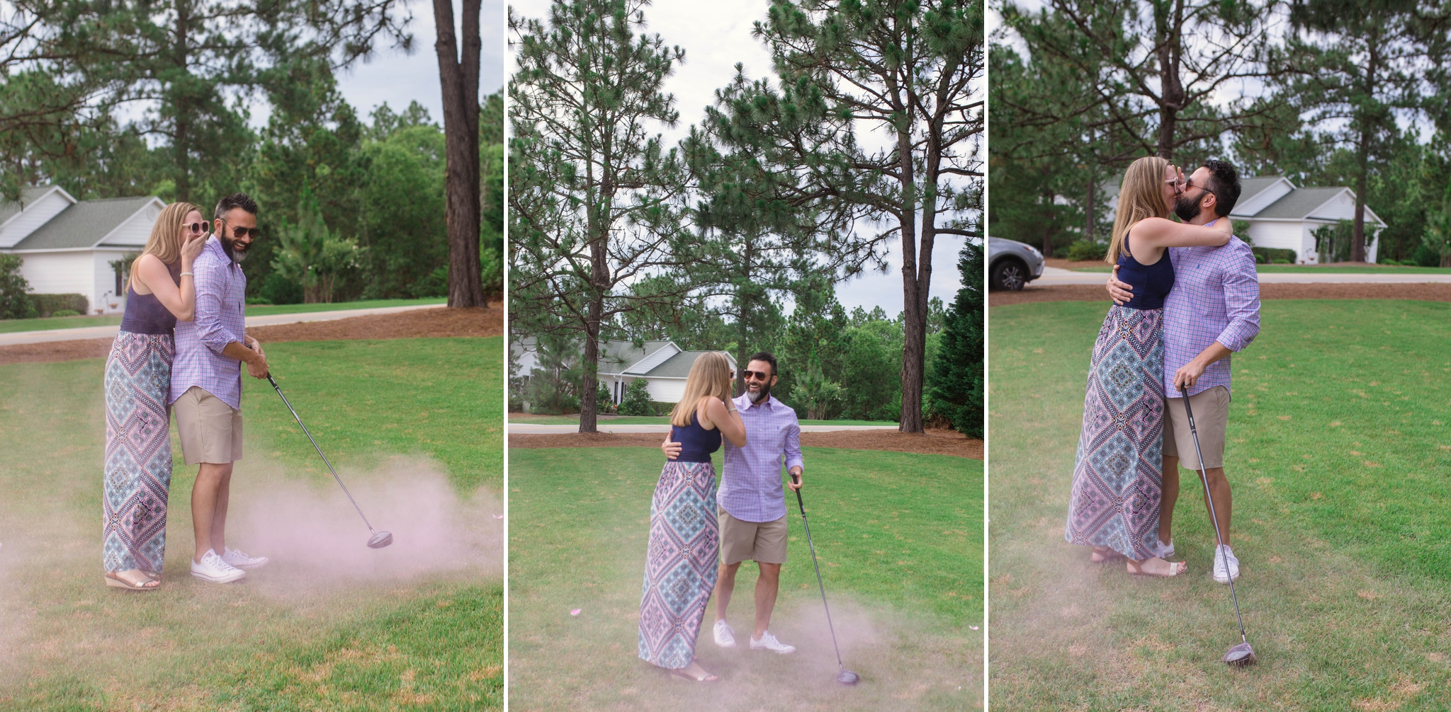 Gender Reveal Maternity Photography - Pinehurst, North Carolina Photographer 