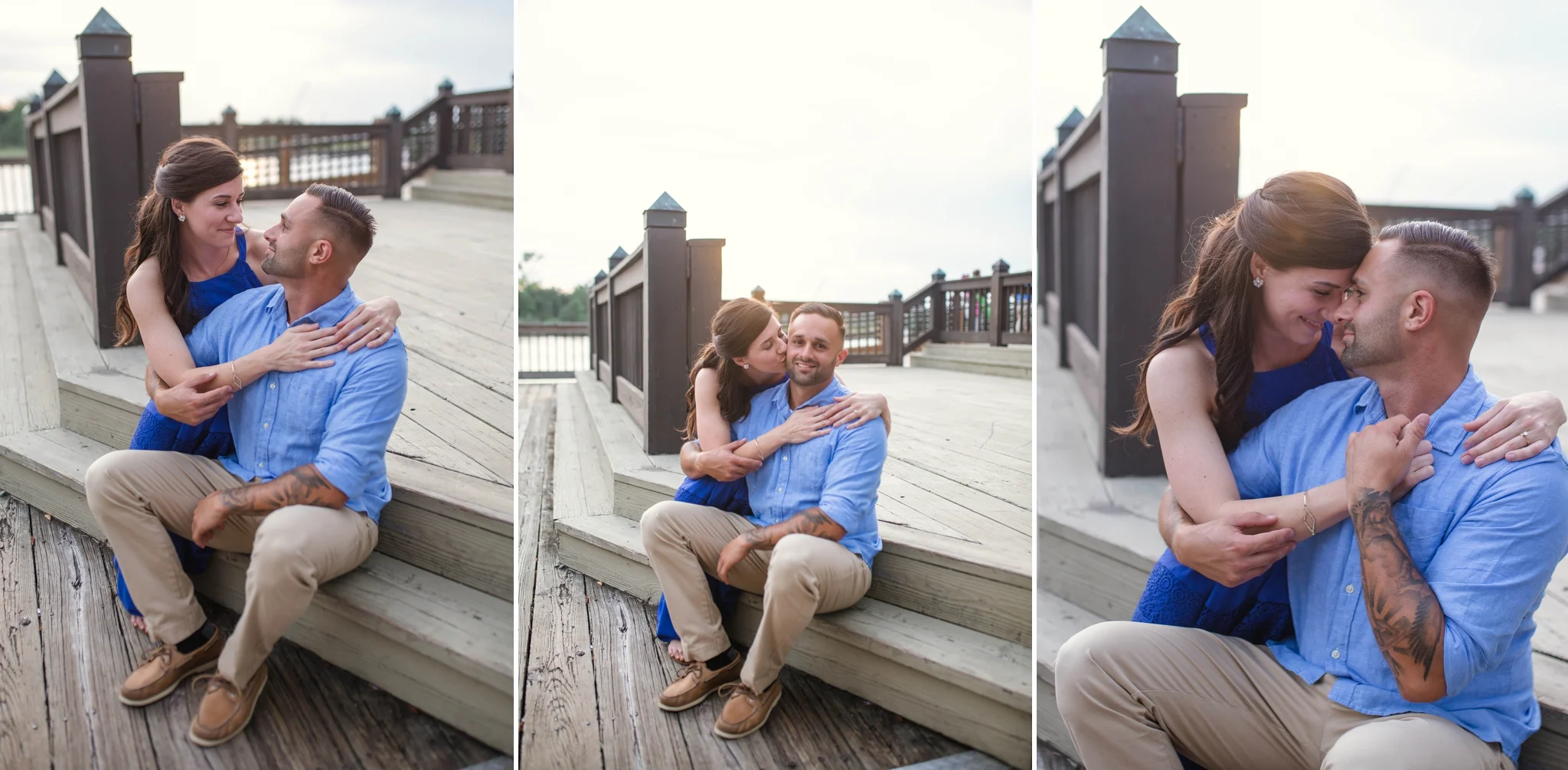 Alison + Thomas - Engagement Photography Session in Downtown Wilmington, NC - North Carolina Wedding Photographer