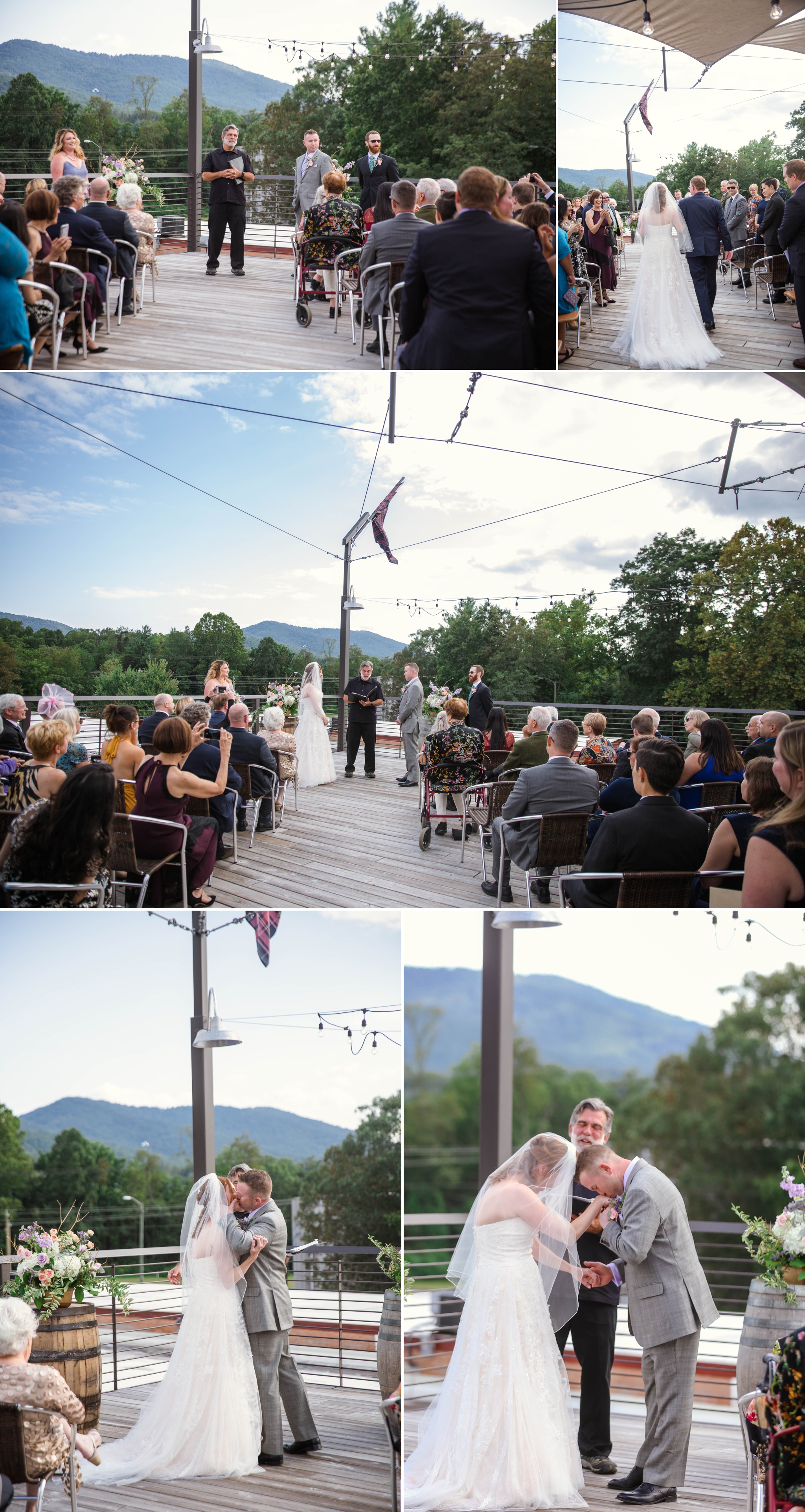 Katie + Adamn - Wedding Photography at the Highland Brewing Company in Asheville North Carolina - Johanna Dye Photographer