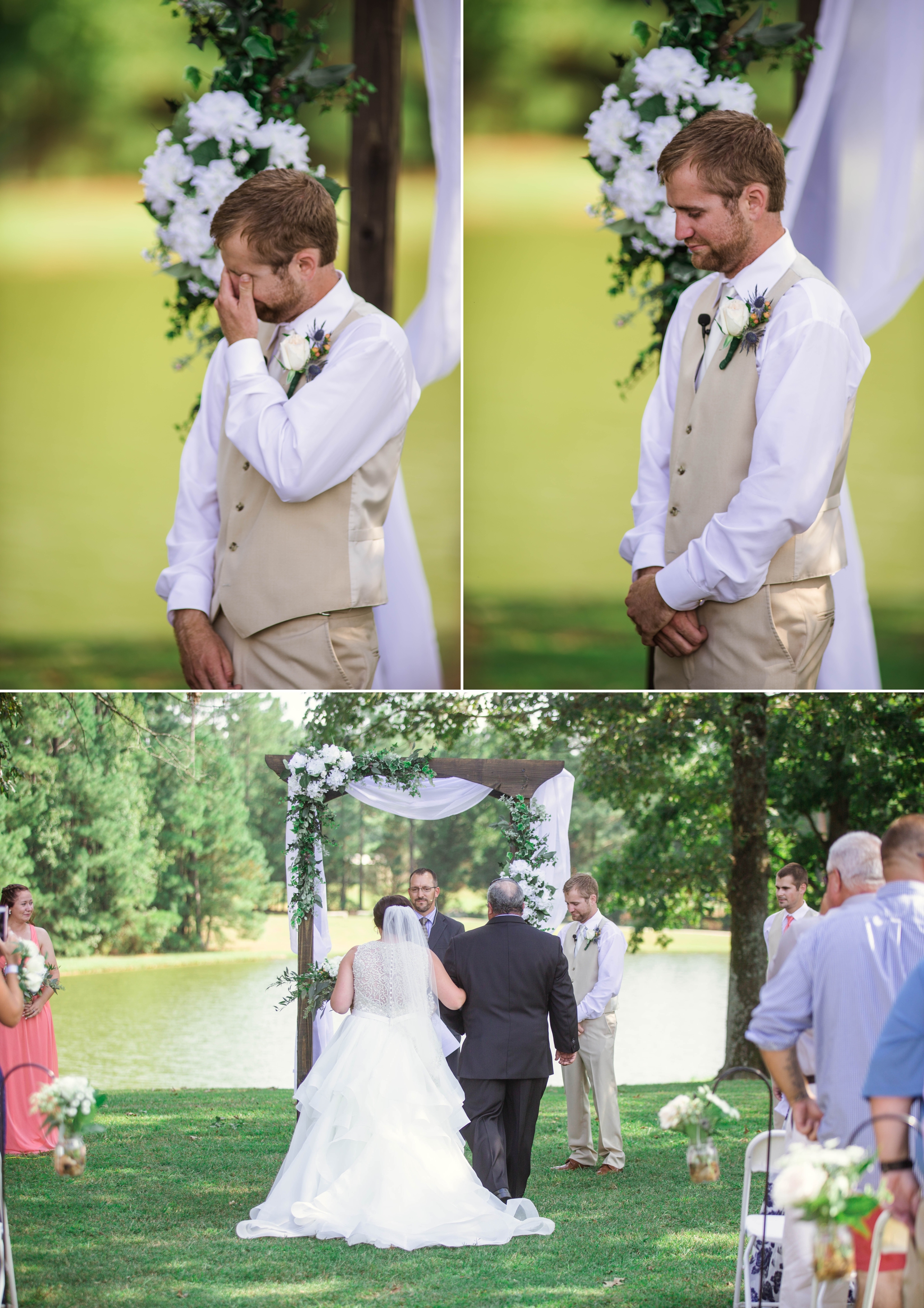 Wedding at Gregory Vineyards in Angier, NC - Raleigh North Carolina Wedding Photographer