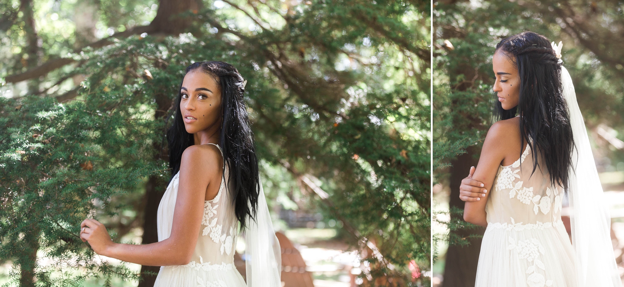 African American Black Bride Bridal Photography Session in Raleigh North Carolina