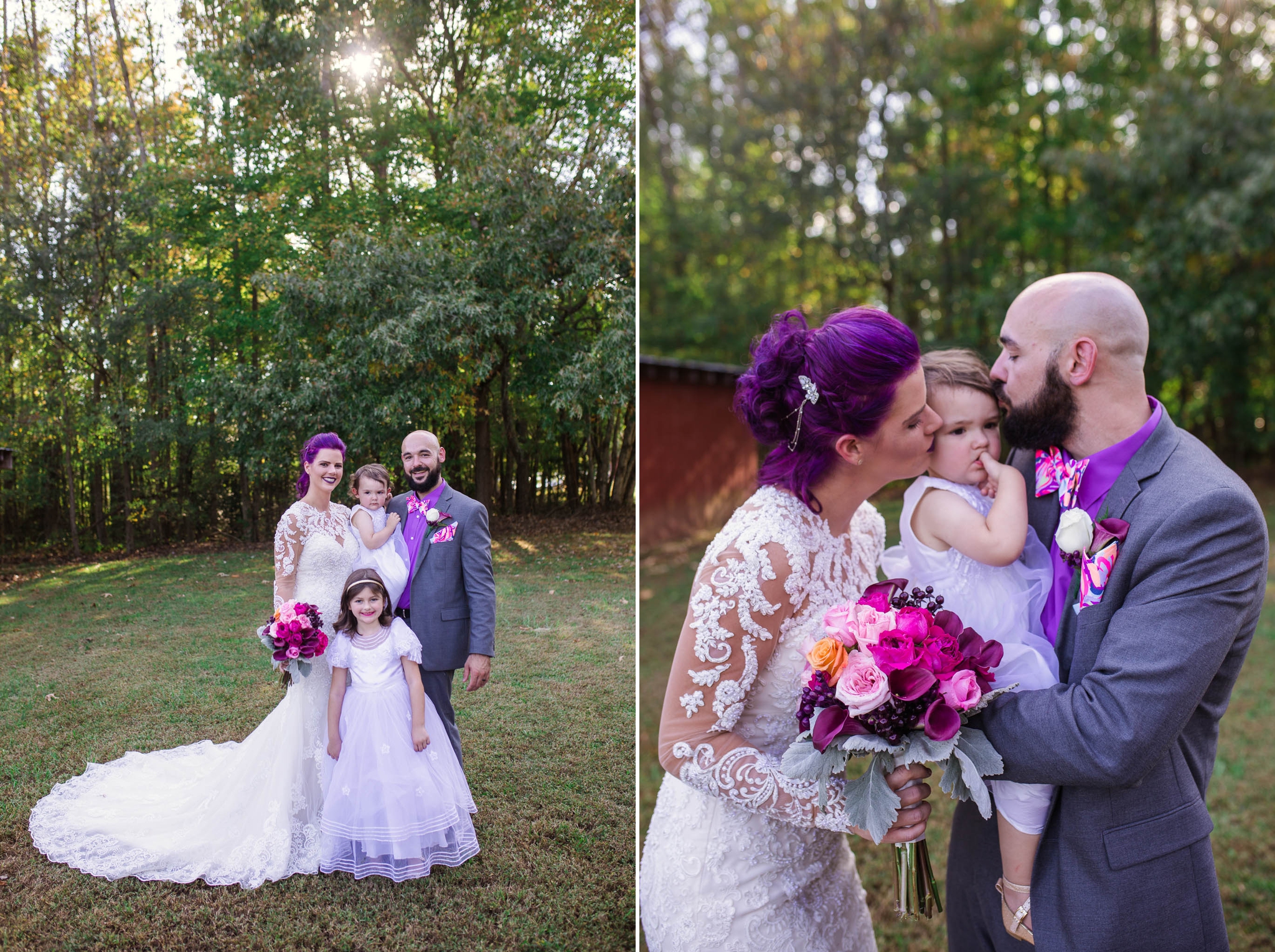 Family Formals - Brittany + Jonathan - Raleigh North Carolina Wedding Photographer