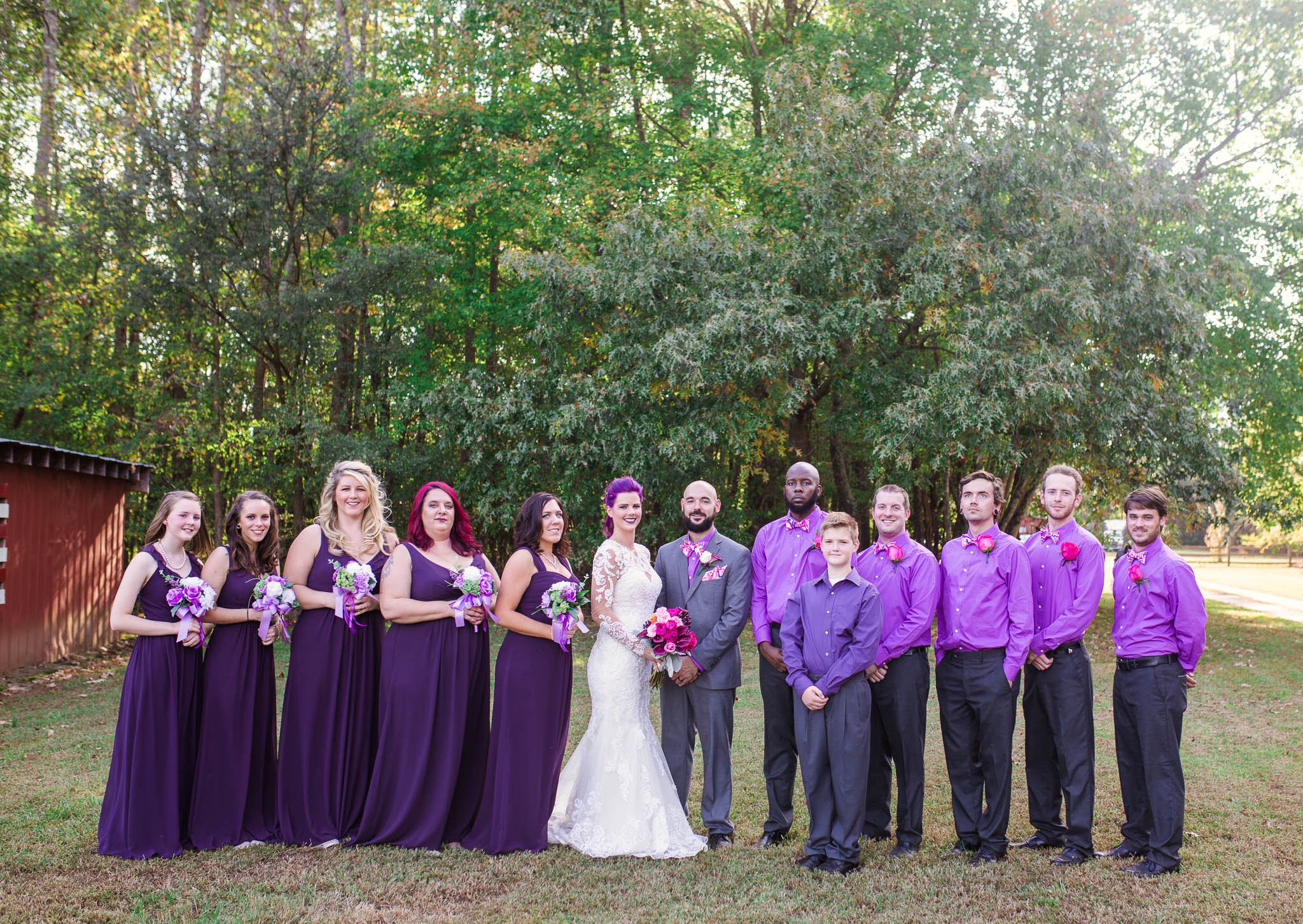 Wedding Party - Brittany + Jonathan - Raleigh North Carolina Wedding Photographer