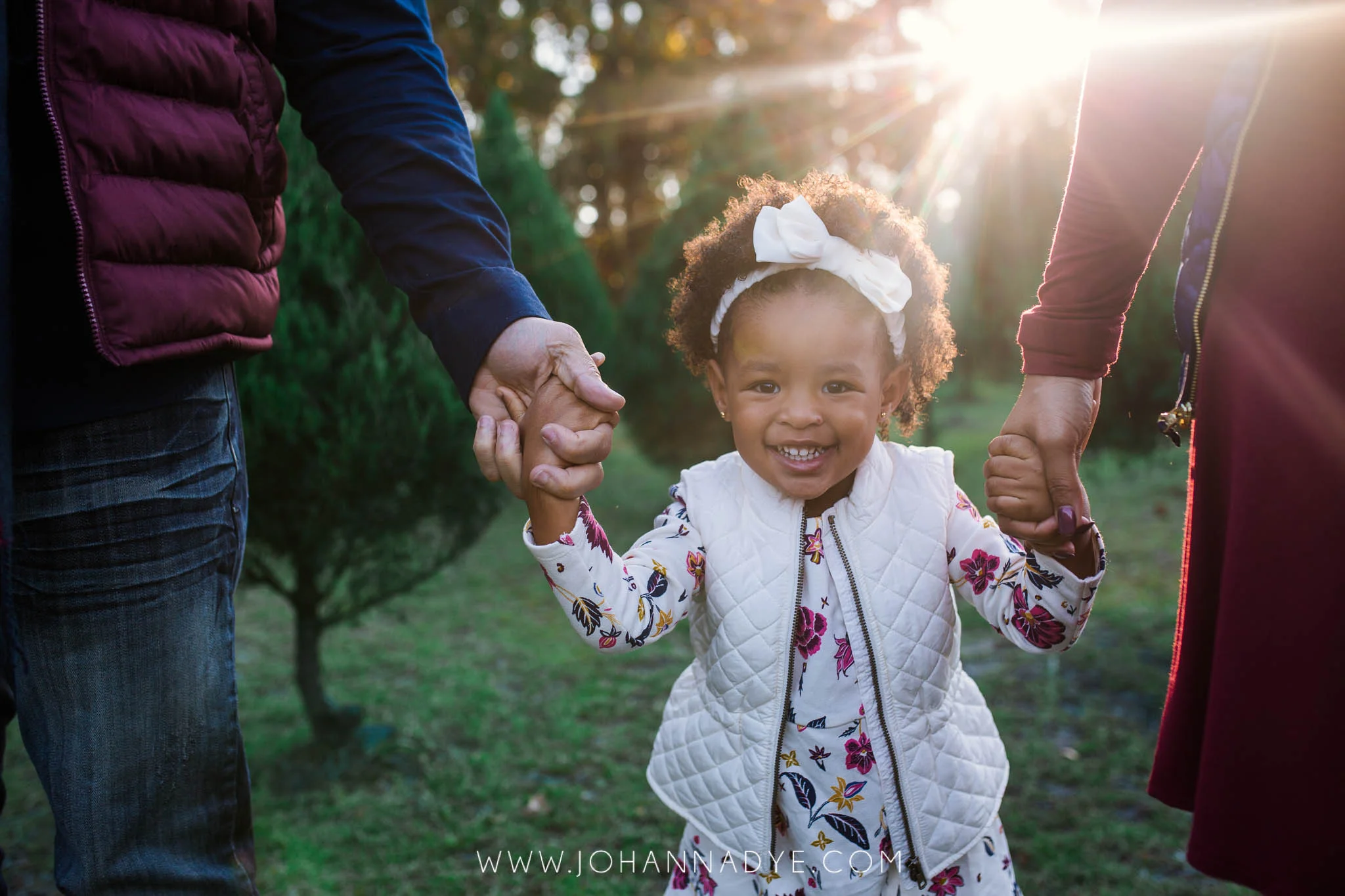 The Boler's - Family Photography at the Christmas Tree Farm in Fayetteville North Carolina