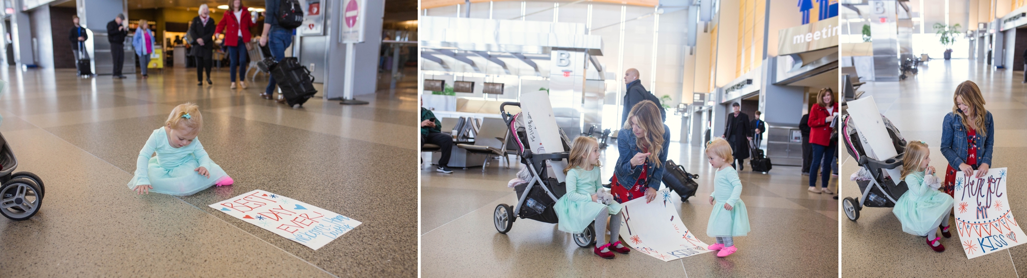 Military Homecoming Photography at Raleigh Durham International Airport RDU - Fort Bragg NC Photographer