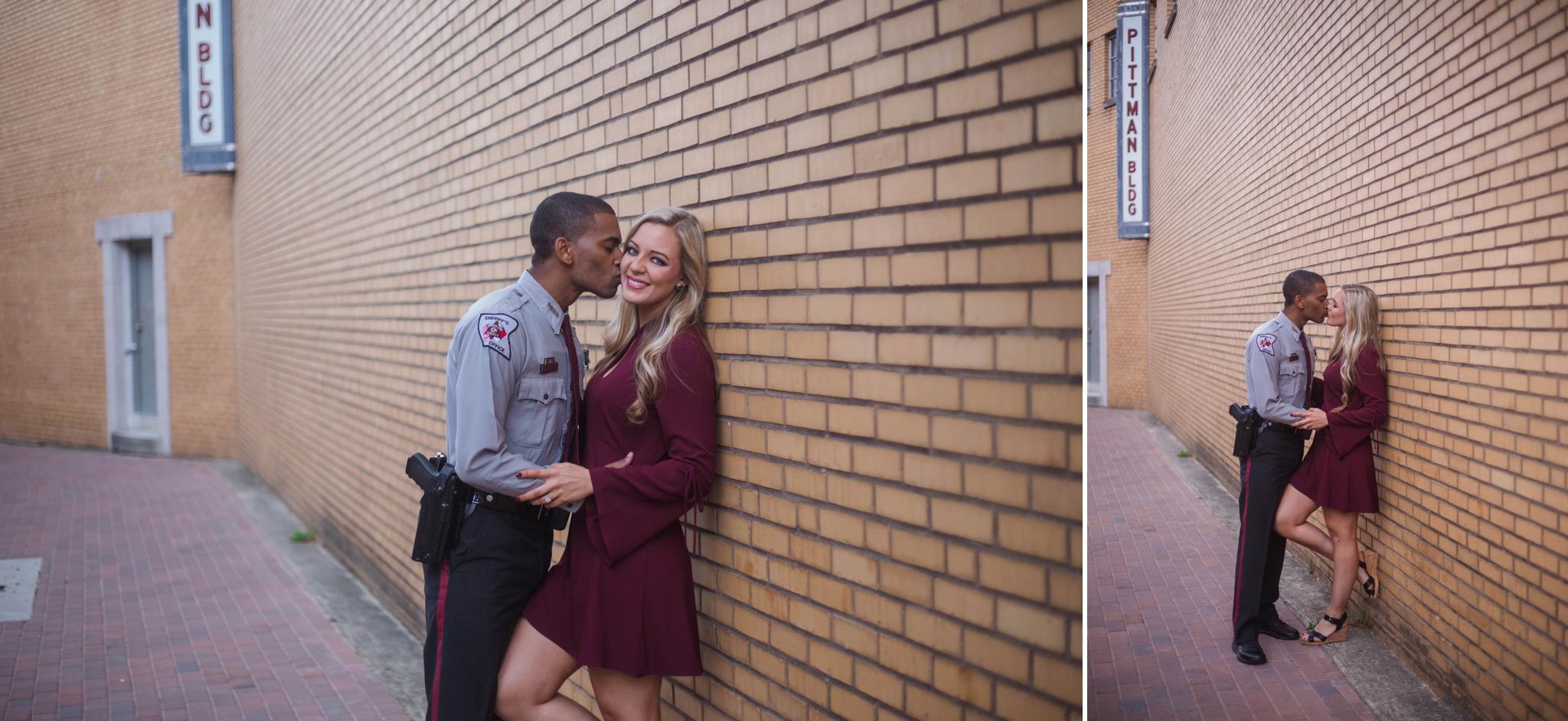 Engagement Photography in Downtown Fayetteville North Carolina