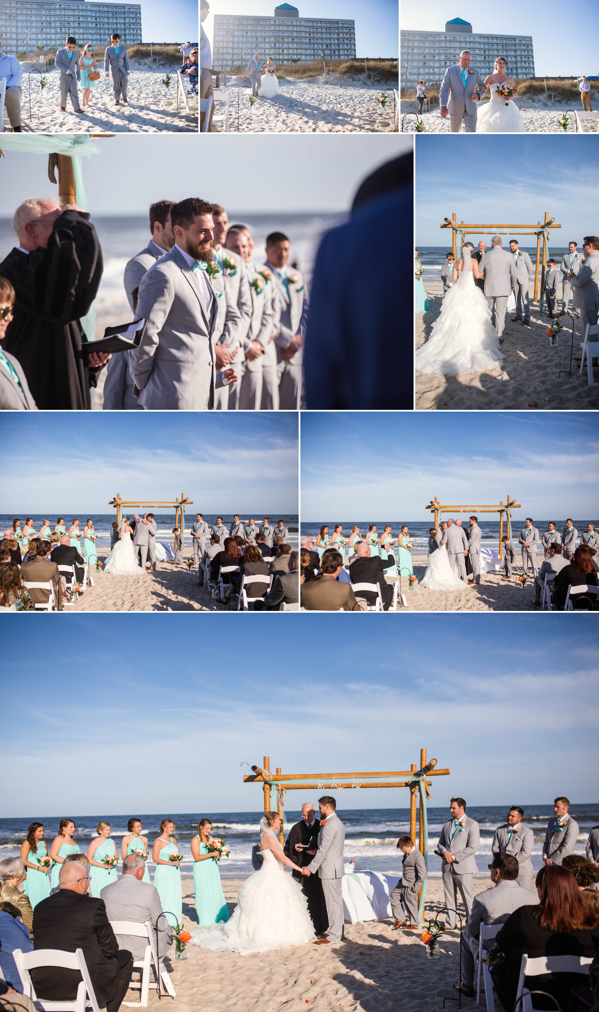 Mallori Patrick Wedding At The Carolina Beach Marriott