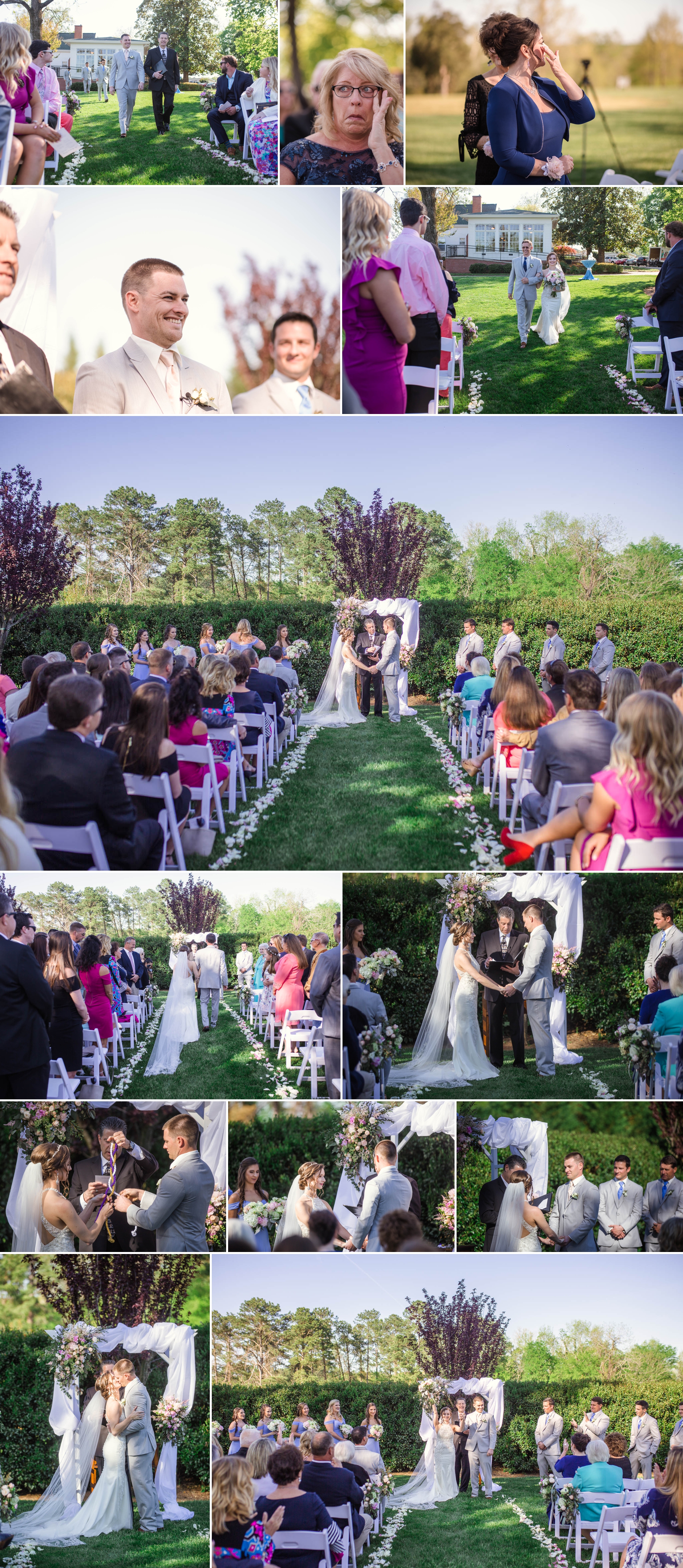 Paige + Tyler - Wedding at Rand Bryan House in Garner, NC - Raleigh North Carolina Photographer