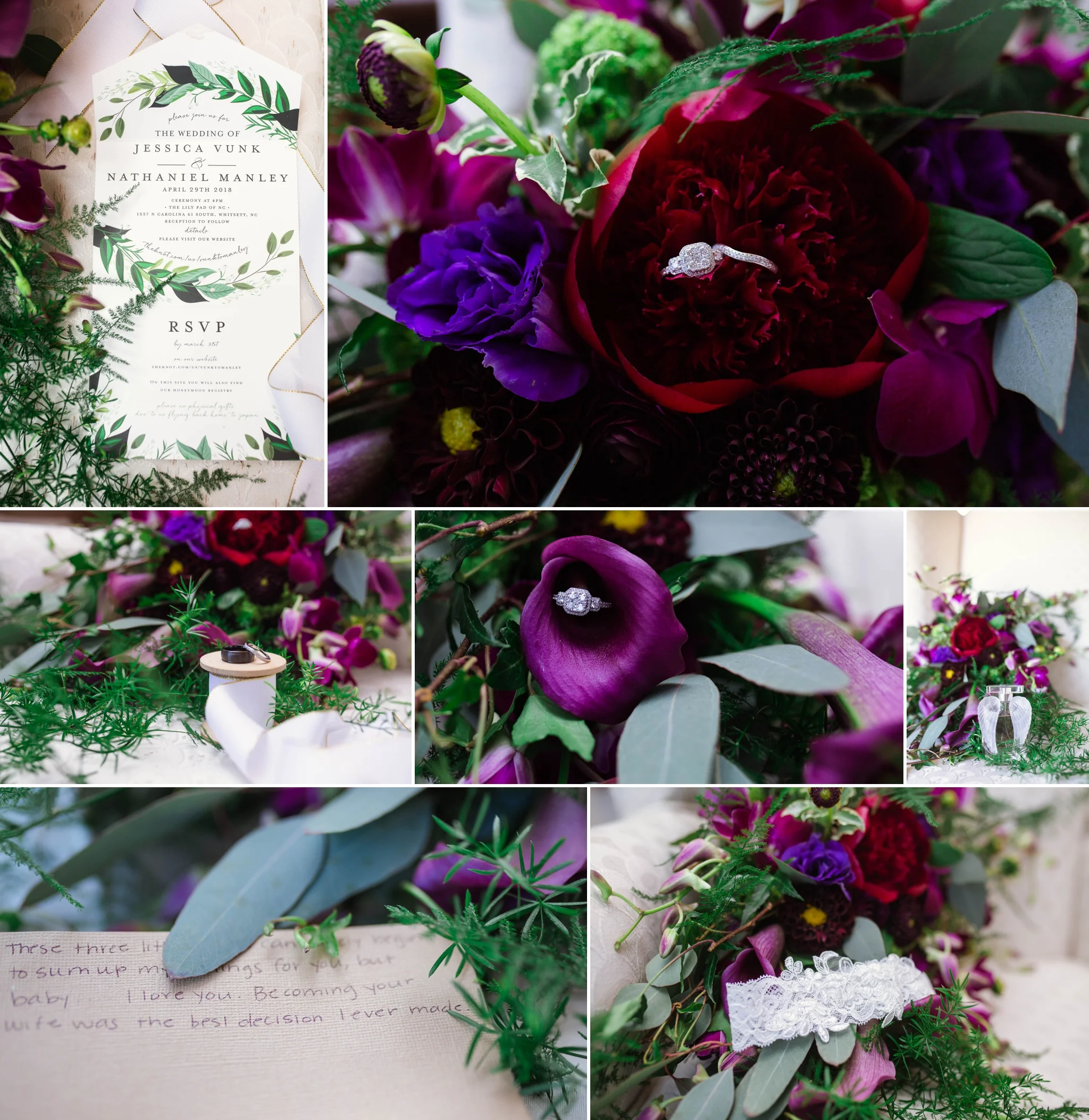Jessica + Nathan - Wedding at the Lily Pad in Whitsett, NC - Raleigh North Carolina Photographer