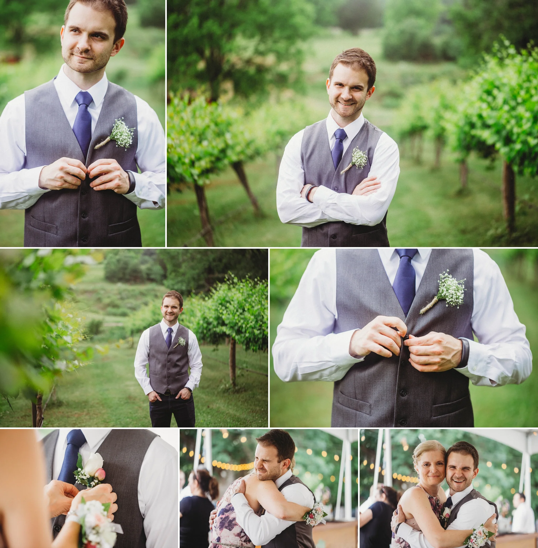Wedding at Treehouse Vineyards in Monroe, NC - Charlotte North Carolina Photographer