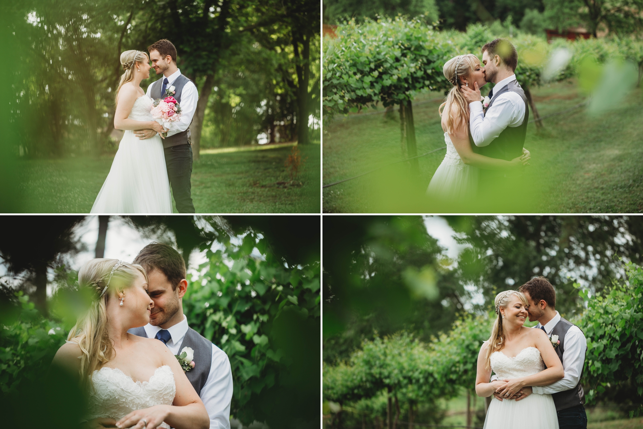 Wedding at Treehouse Vineyards in Monroe, NC - Charlotte North Carolina Photographer