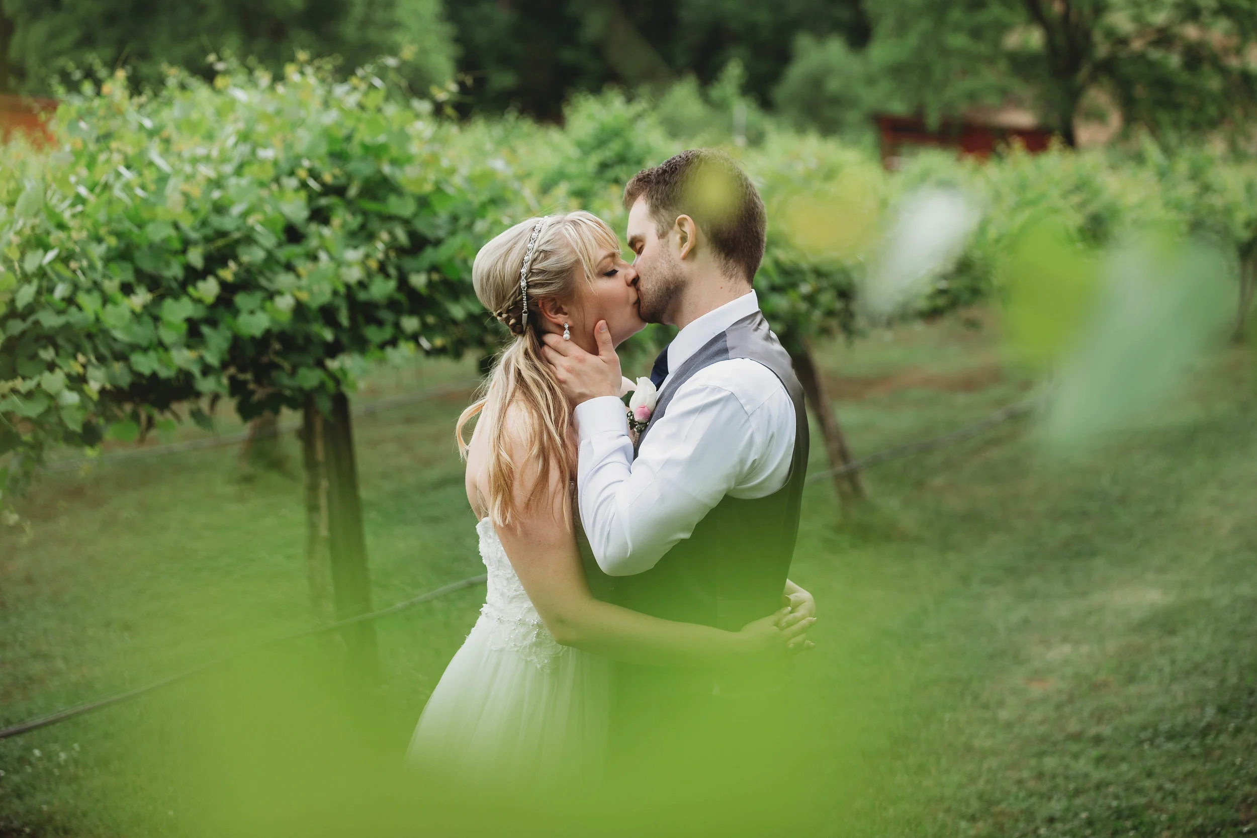Josh + Anna - Treehouse Vineyards in Monroe, NC - Charlotte Wedding North Carolina Photographer