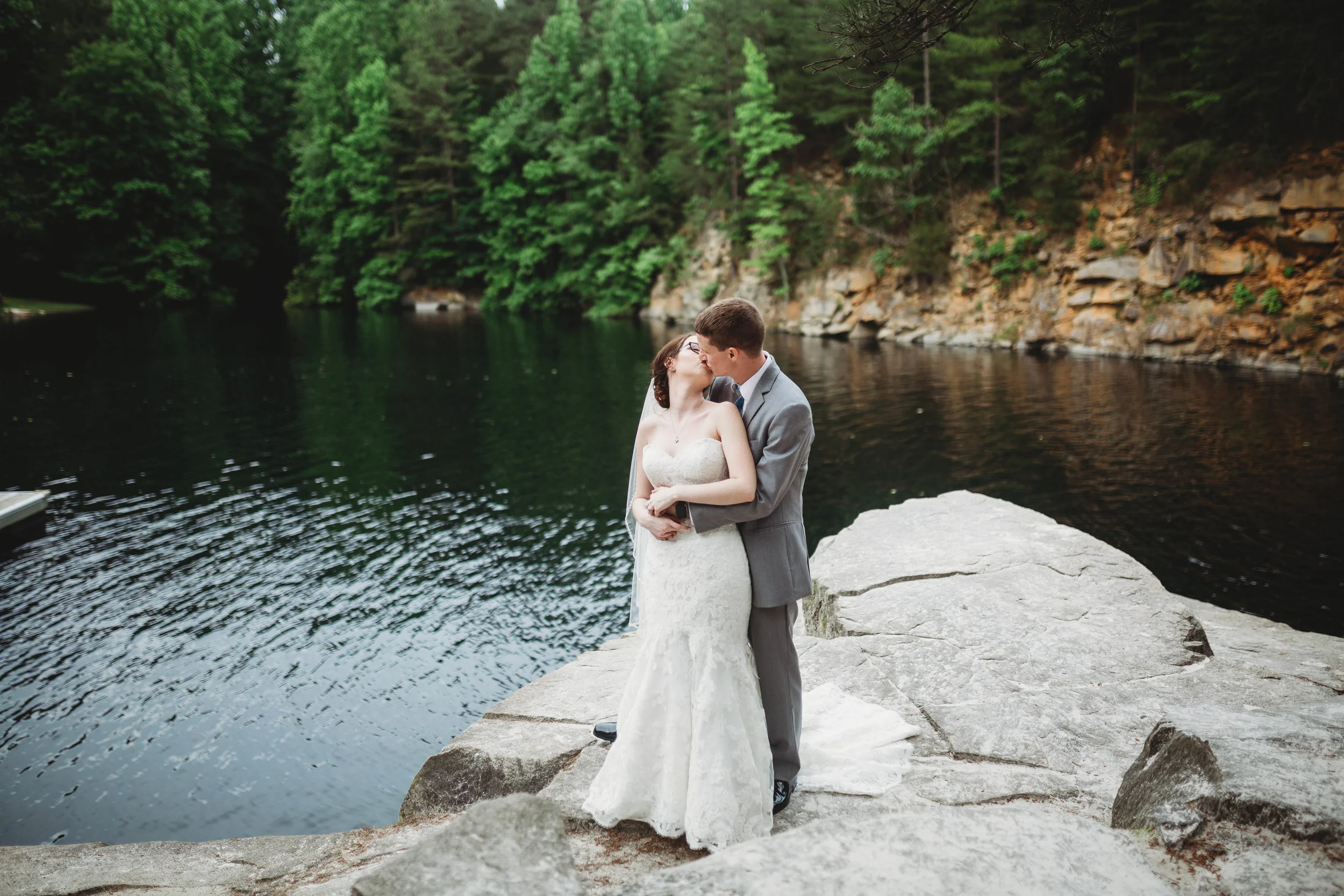 Kayla + Tim - The Quarry at Carrigan Farms in Mooresville, NC - Charlotte  Wedding Photographer