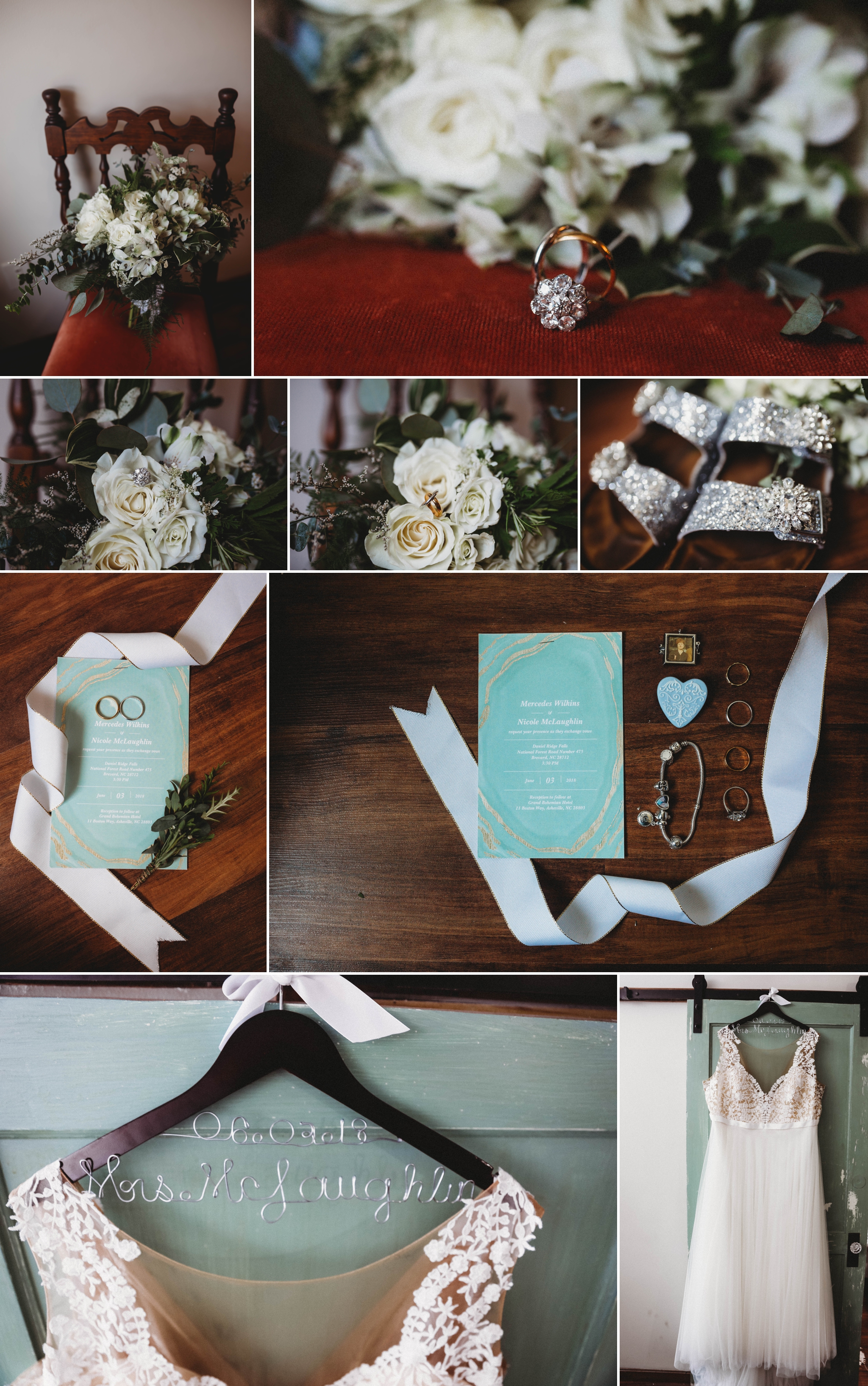 Mercedes + Nicole - Same Sex Wedding Photography in Asheville North Carolina - Grand Bohemian Hotel -