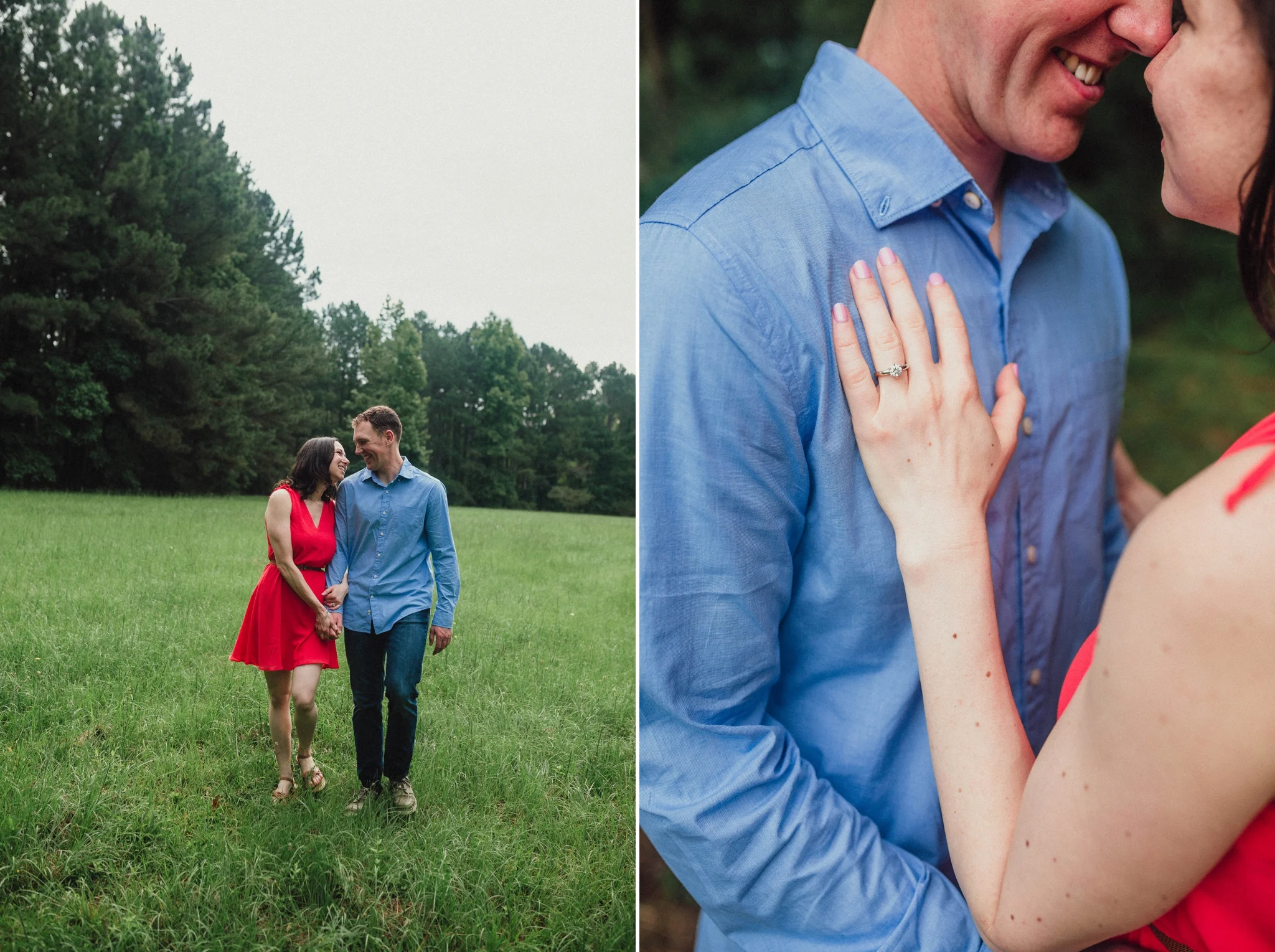 Sarah + Kyle - Fayetteville North Carolina Engagement Photographer