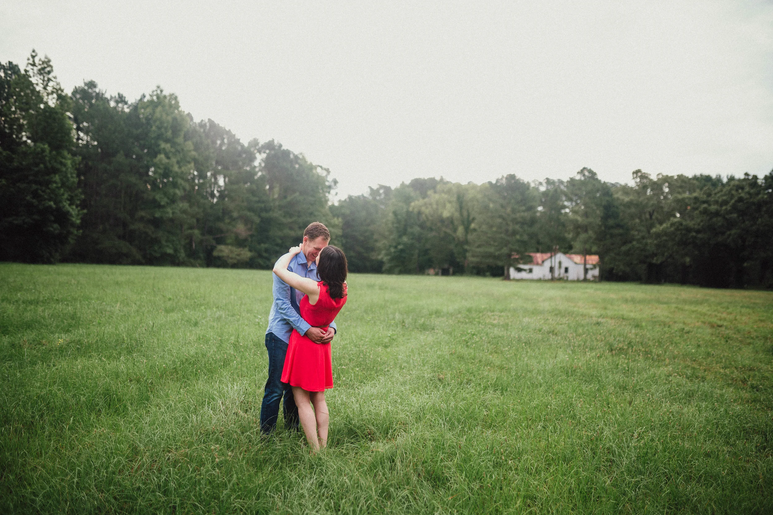 Sarah + Kyle - Engagement Photography in Fayetteville, North Carolina