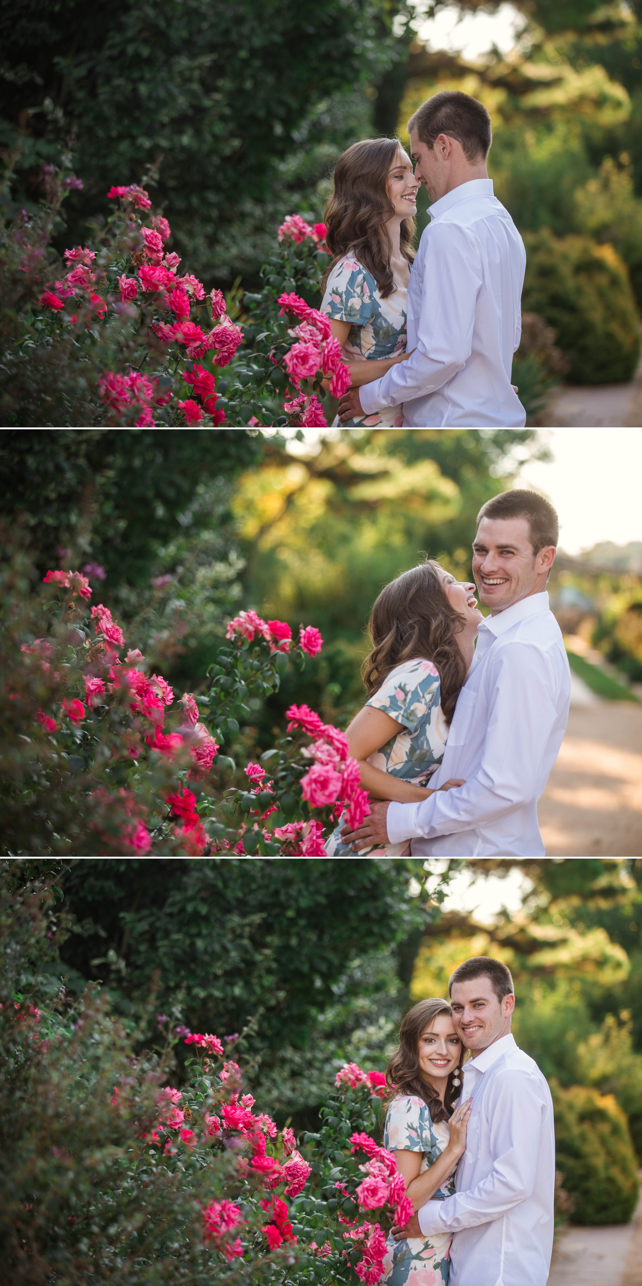 Paige + Tyler - Engagement Photography Session at the JC Raulston Arboretum - Raleigh Wedding Photographer 1.jpg