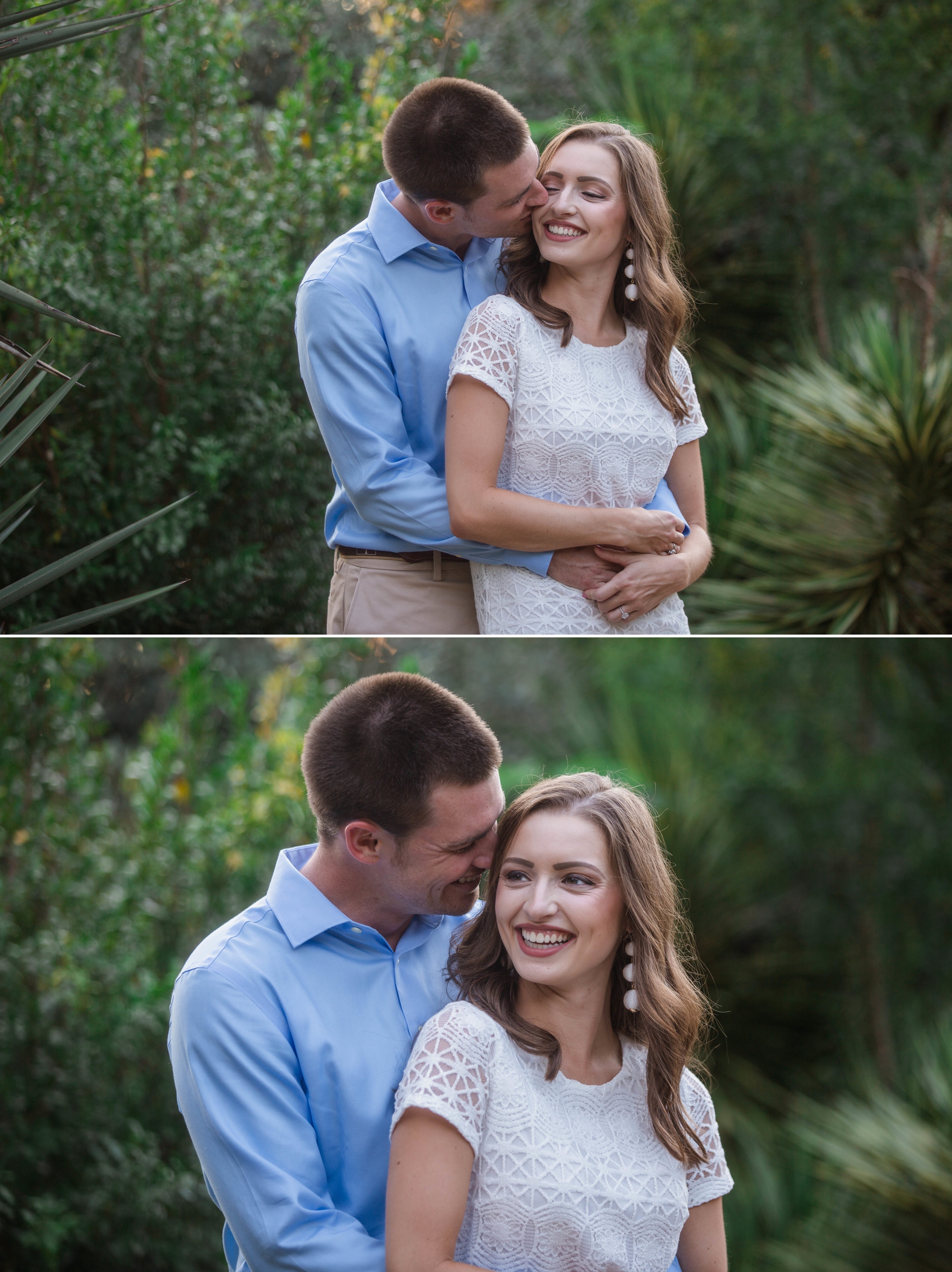 Paige + Tyler - Engagement Photography Session at the JC Raulston Arboretum - Raleigh Wedding Photographer 5.jpg