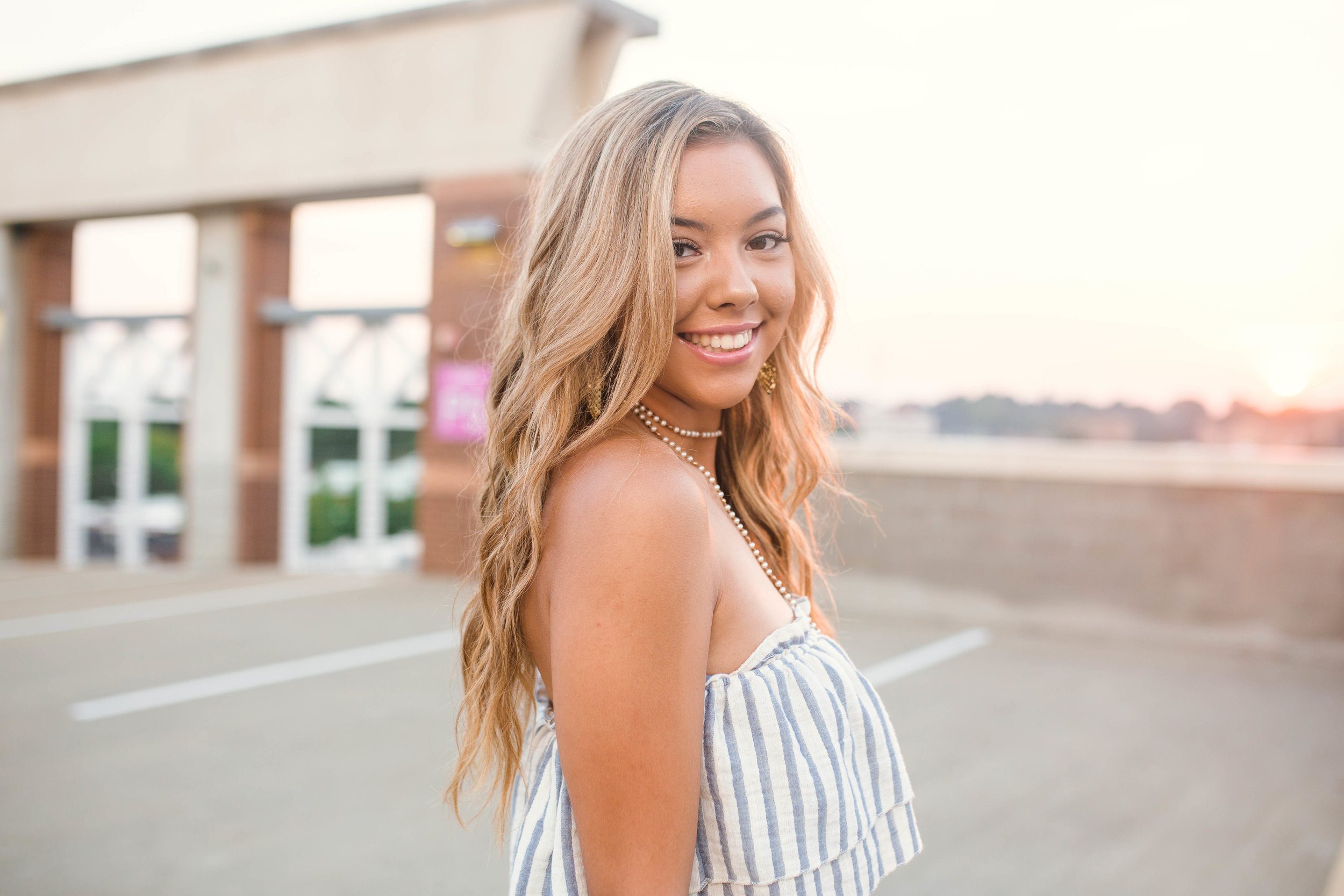 Kaylee - Urban Senior Photography Session - Fayetteville North Carolina Photographer