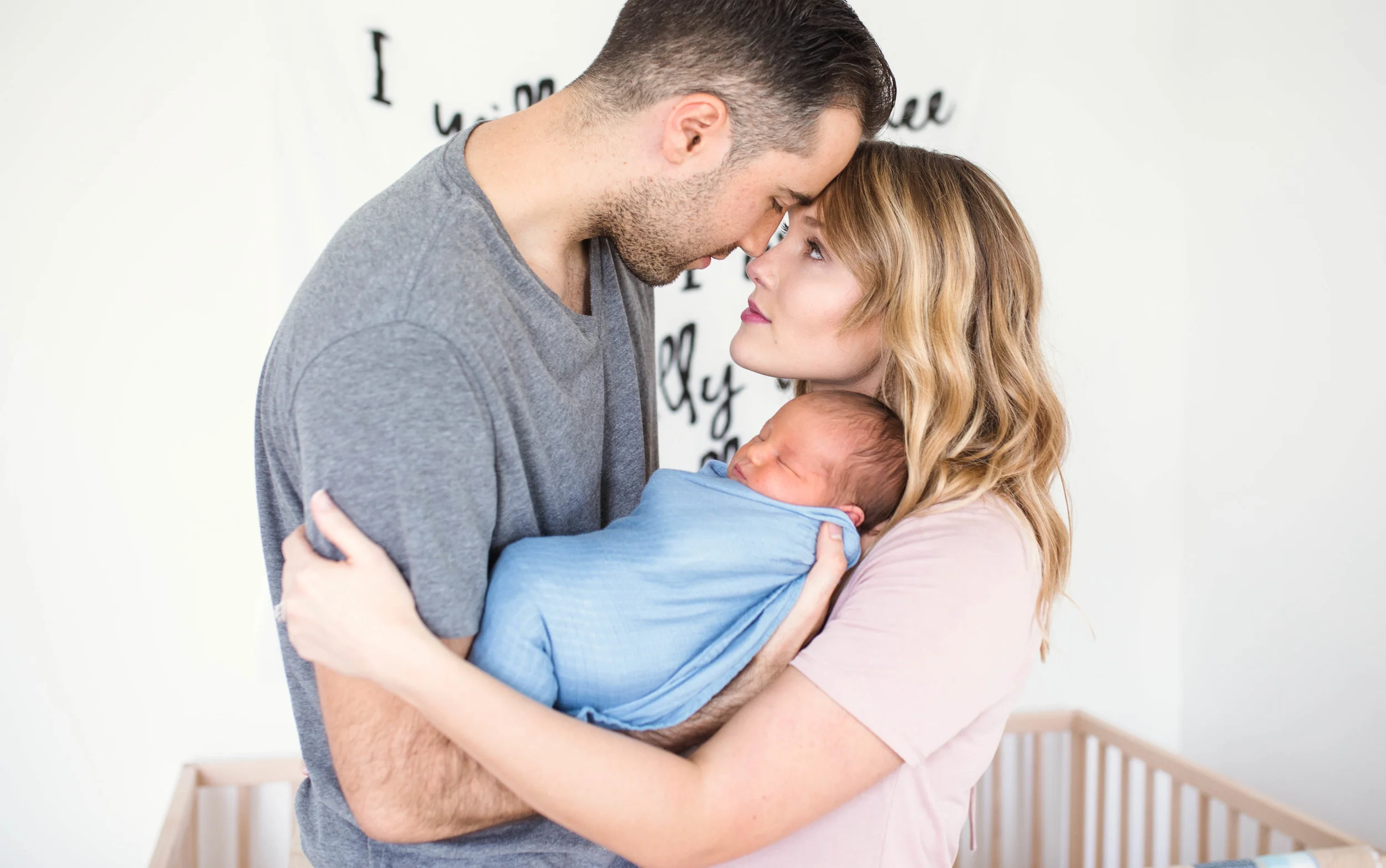 Baby Calvin - In Home Lifestyle Newborn Photography in Fayetteville, NC 
