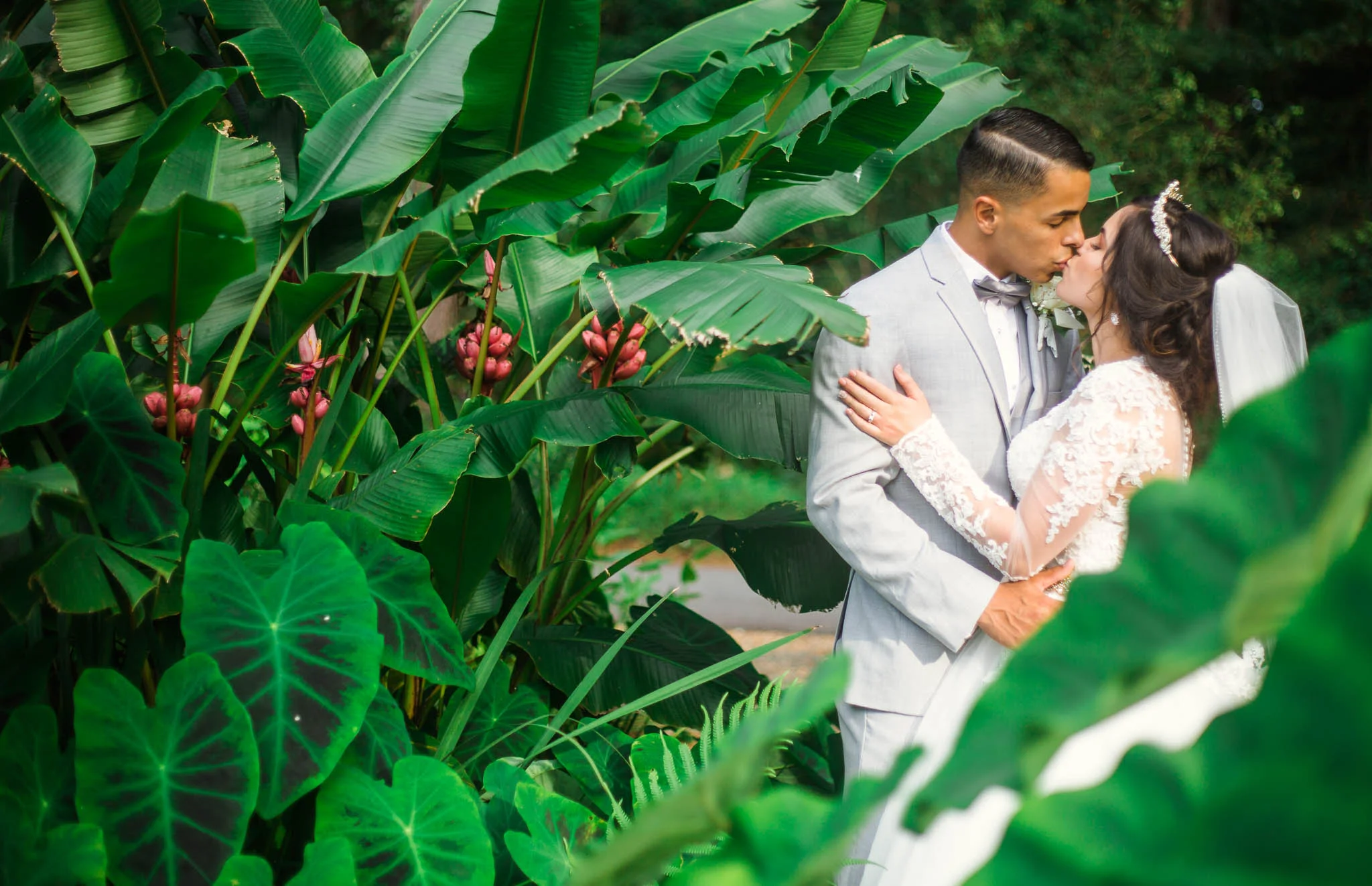 Yansi + Eddie - Wedding at the Cape Fear Botanical Gardens - Fayetteville, NC Wedding Photographer