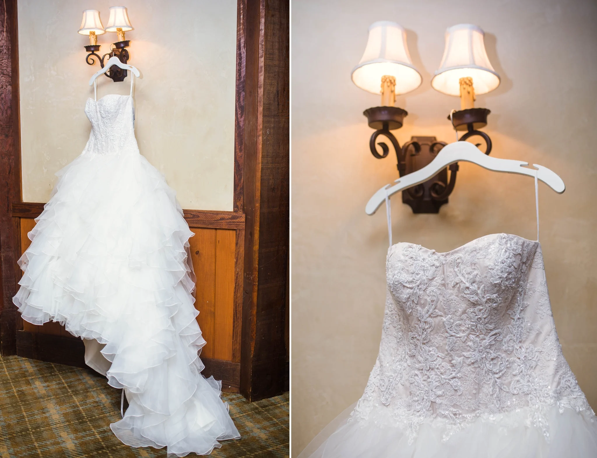 Ball Gown Wedding Dress - Dona + Doug - MacGregor Downs Country Club in Cary, NC - Raleigh Wedding Photographer