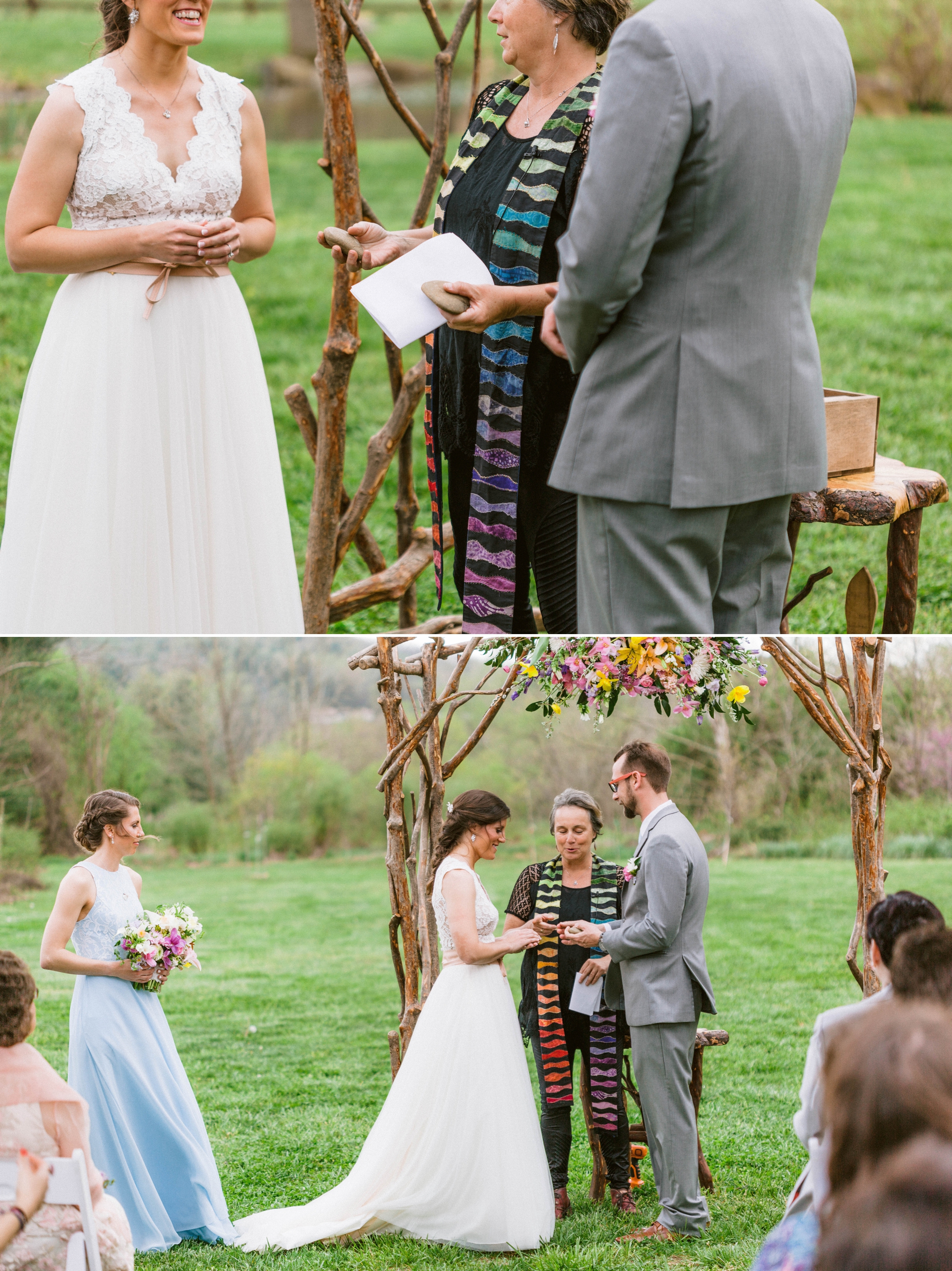  outdoor boho ceremony - Honolulu Oahu Hawaii Wedding Photographer 