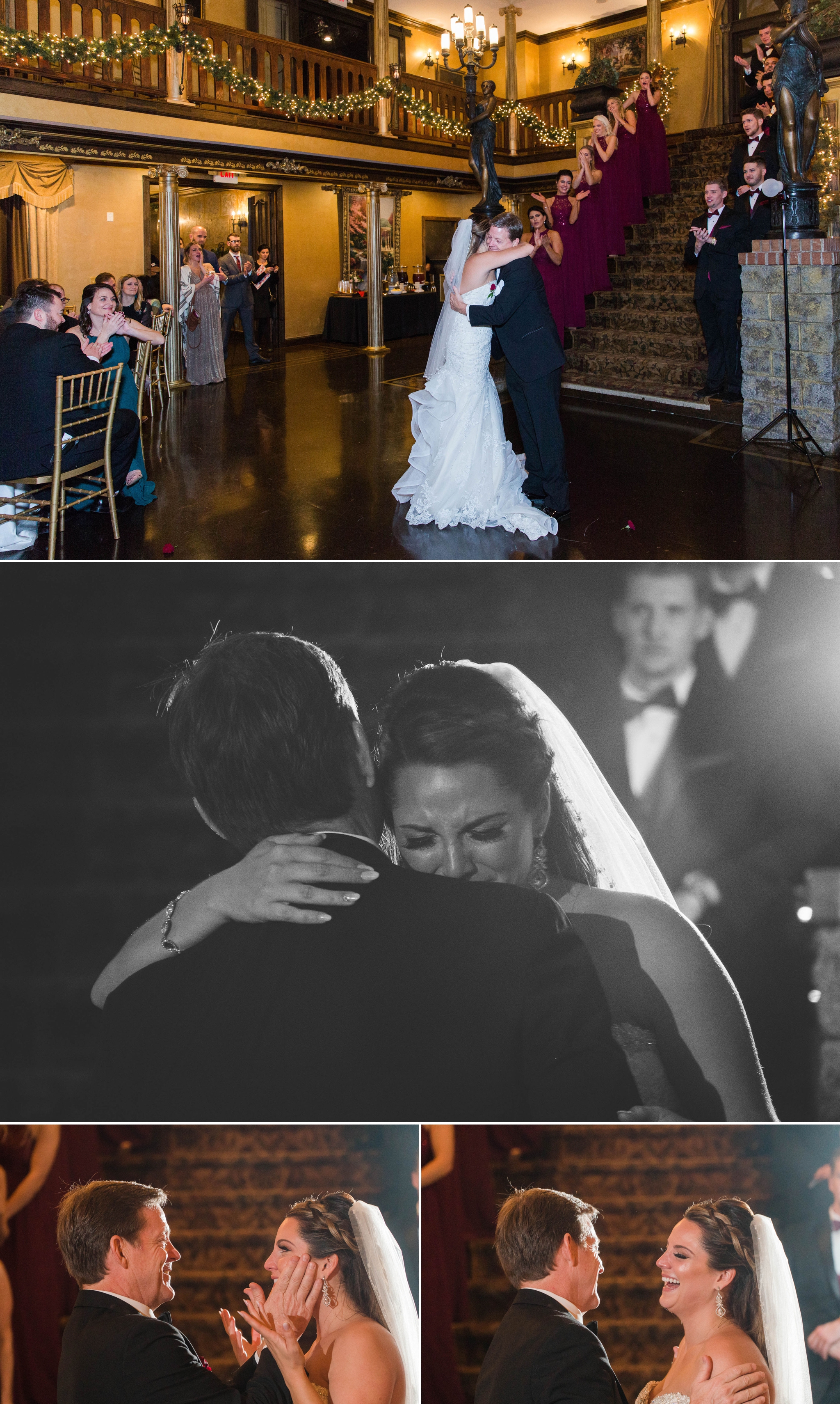 First Look between bride and groom - Honolulu Oahu Hawaii Wedding Photographer