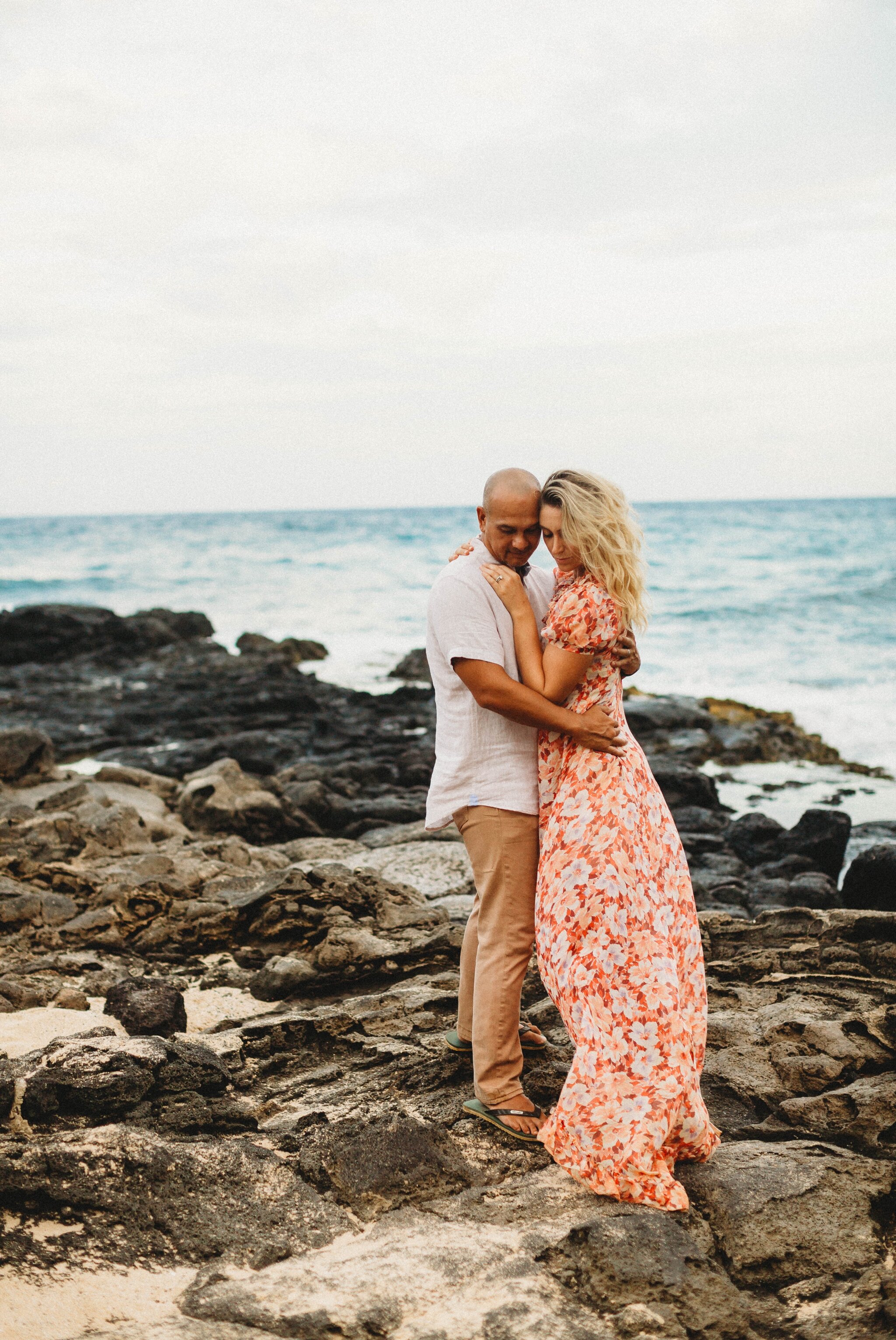  Makapu'u Beach Park Engagement Photography Session - Oahu Hawaii Wedding Photographer 