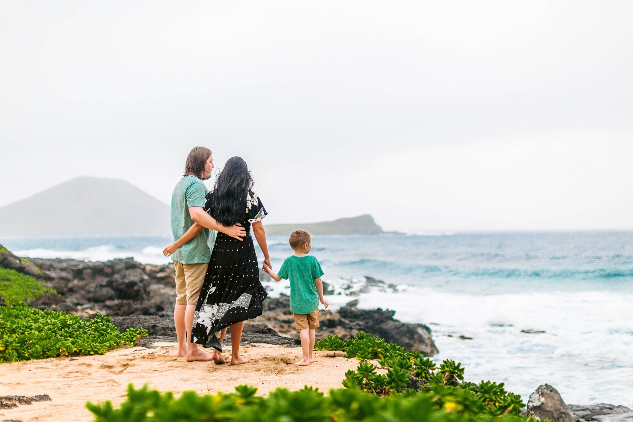 Family Photography Session at Makapu'u Beach Park - Oahu Hawaii Photographer