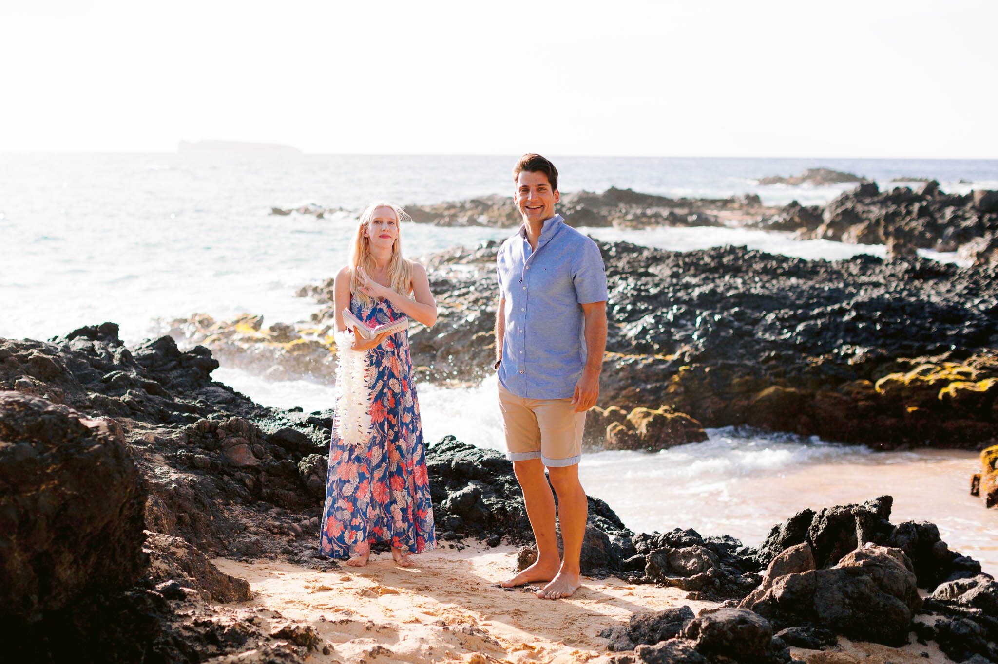 Elopement at Secret Cove Beach - Makau - Maui Wedding Photographer - Hawaii Hochzeit 