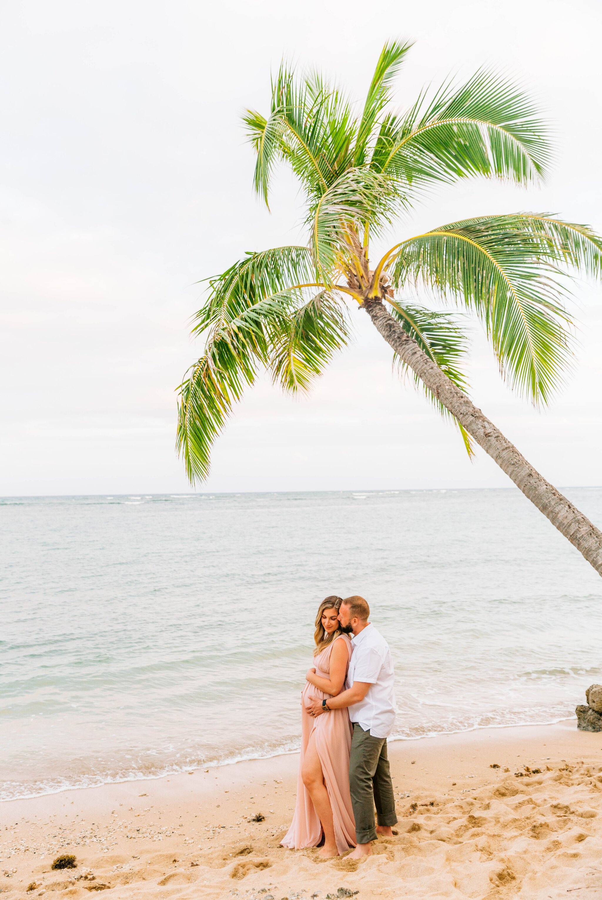 Maternity Photography Session at Waialae Beach Park - Oahu Family Photographer