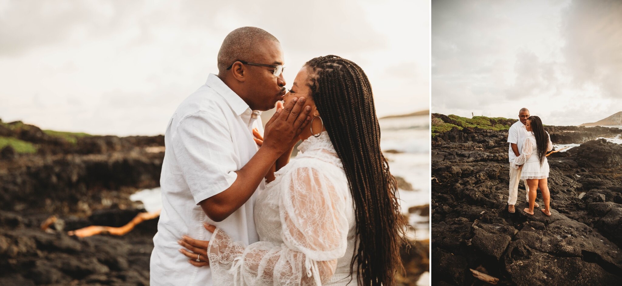 Sunrise Couples Session at Makapuu Beach Park - Oahu Engagement Photographer