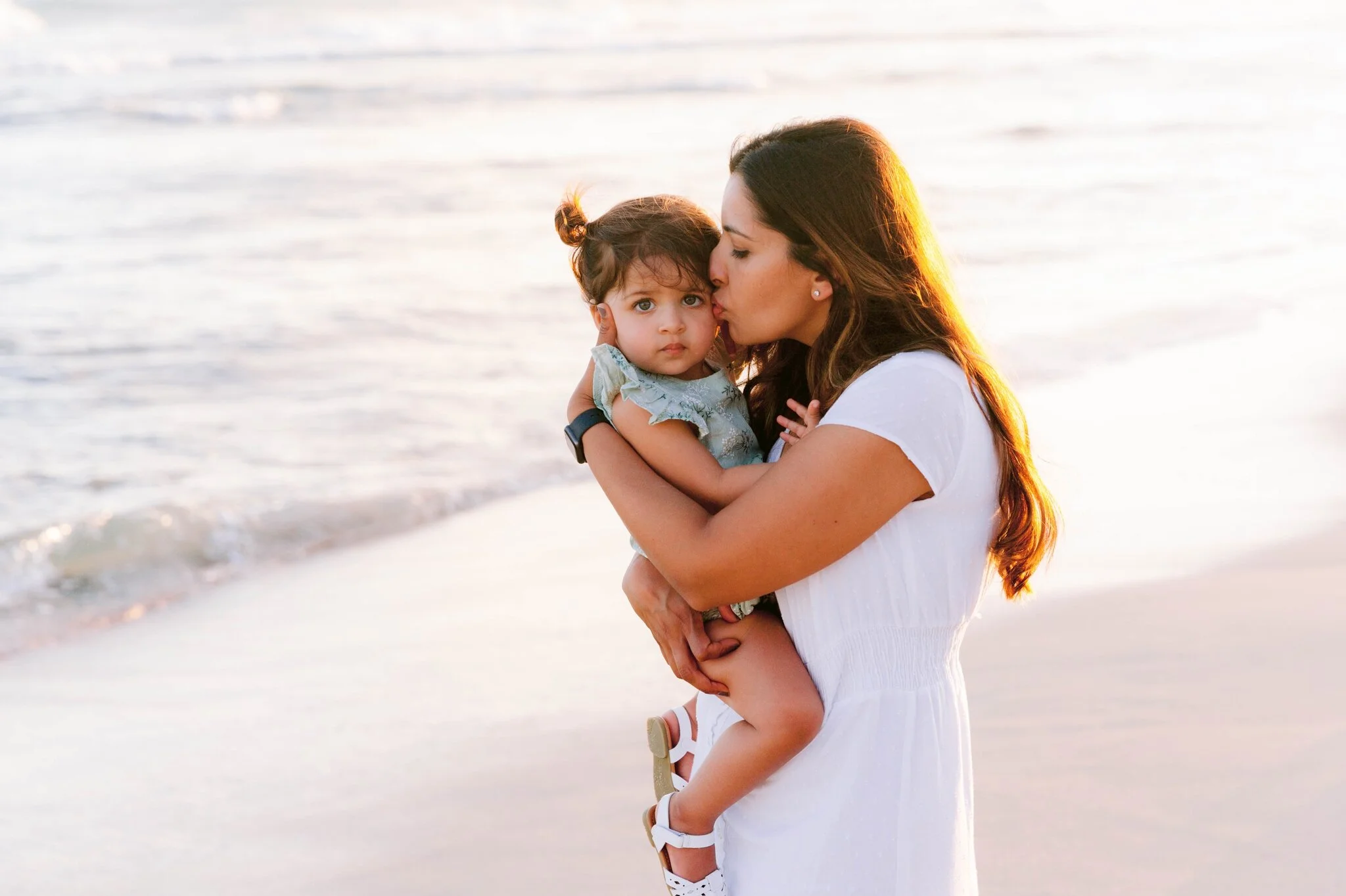 Sunset Extended Family Photography Session -  Barbers Point Beach Park - Oahu Photographer