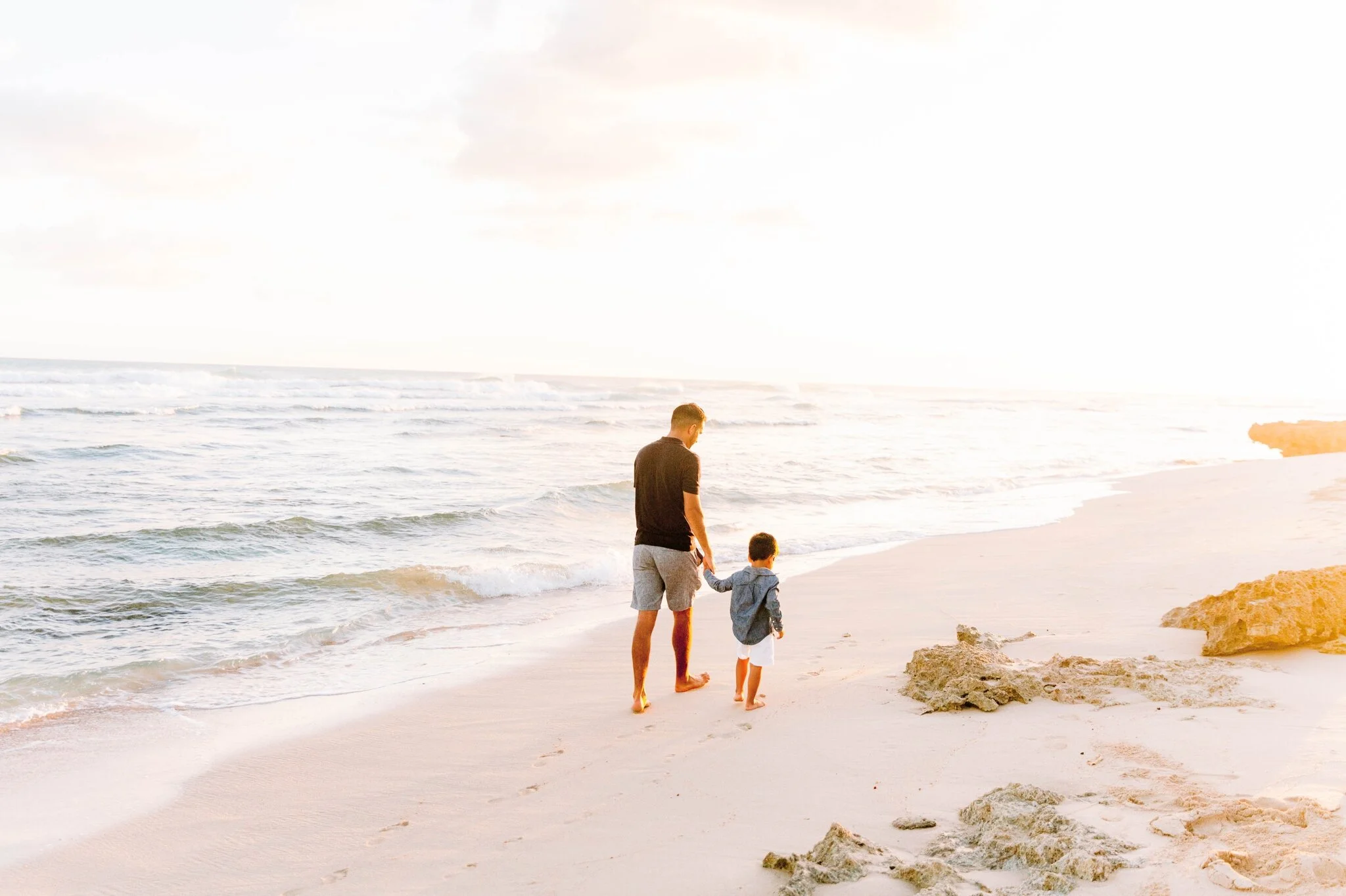Sunset Extended Family Photography Session -  Barbers Point Beach Park - Oahu Photographer
