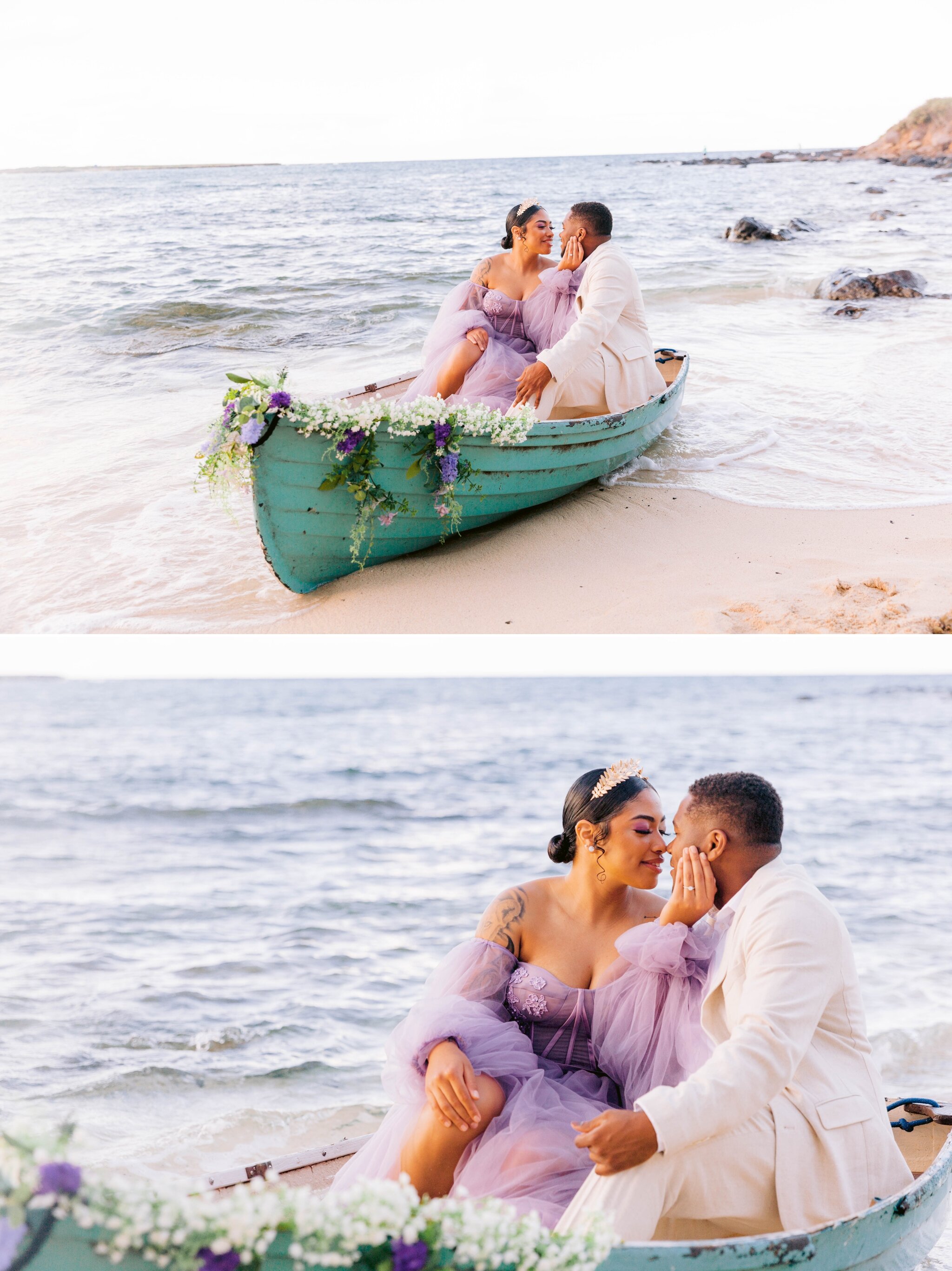 Tangled Inspired Elopement at Kailua Beach - Oahu Wedding Photographer