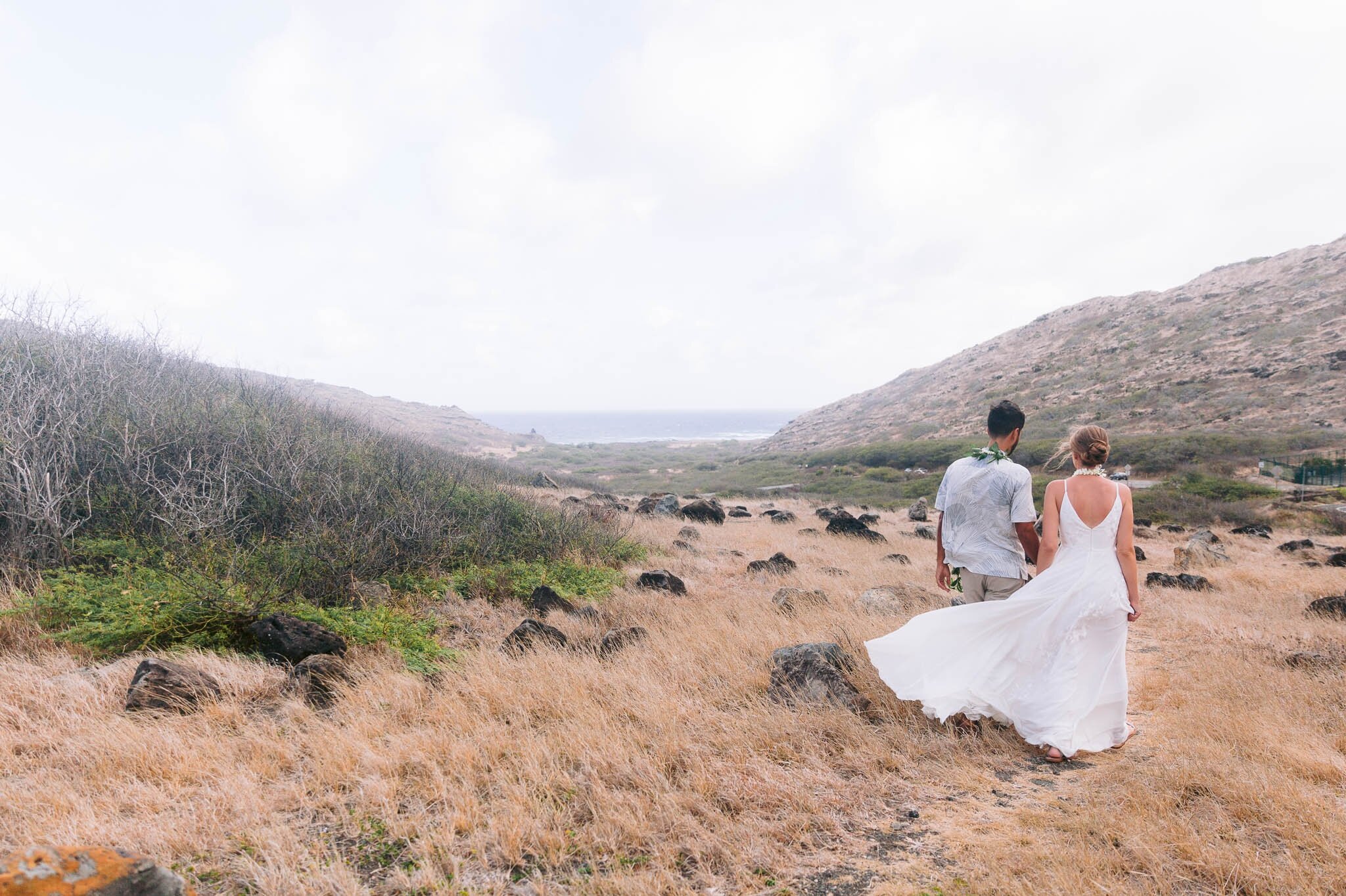 Elopement at Makapu’u Lookout - Oahu Engagement Photography
