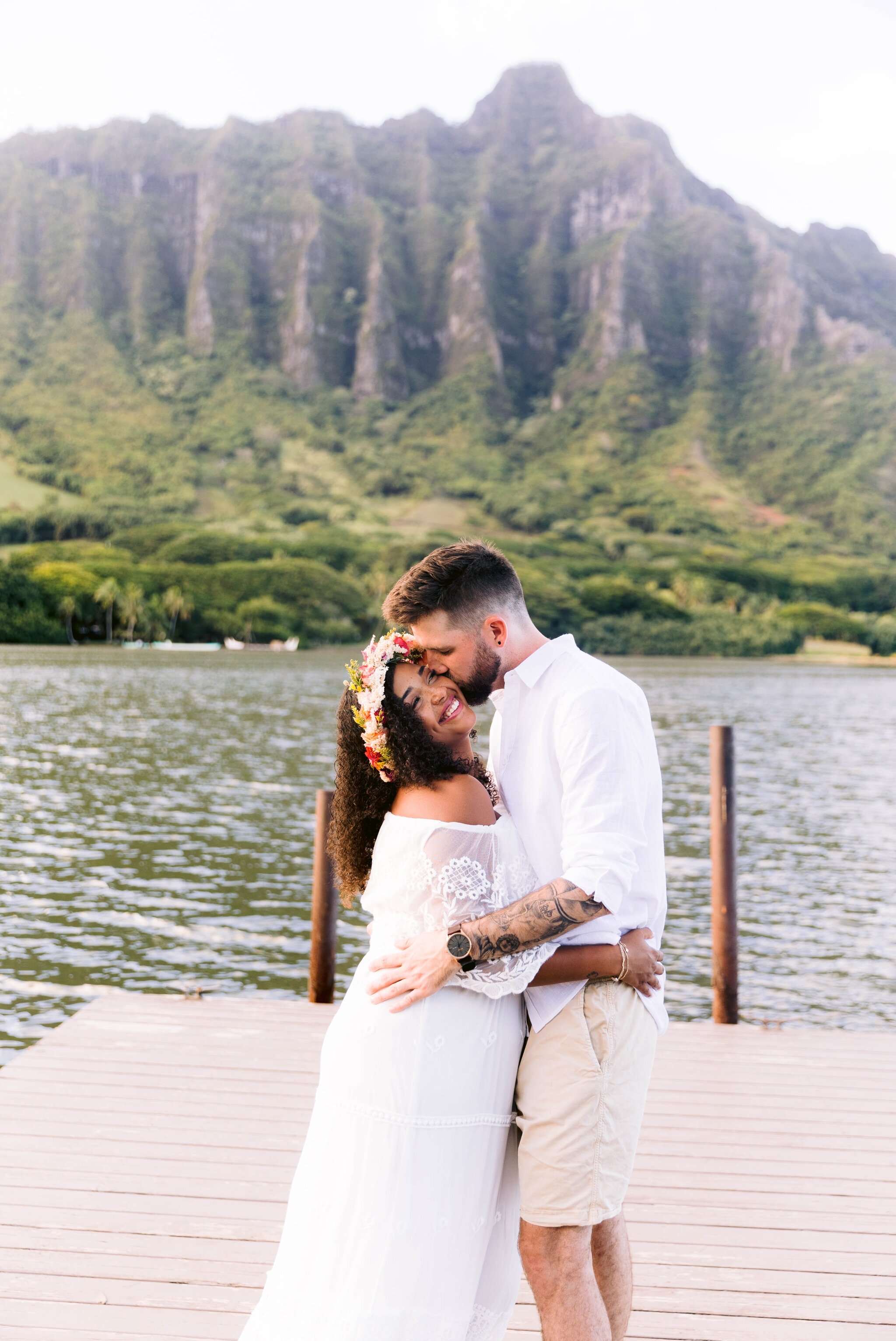 Engagement Session at Kualoa Ranch - Oahu Wedding Photographer