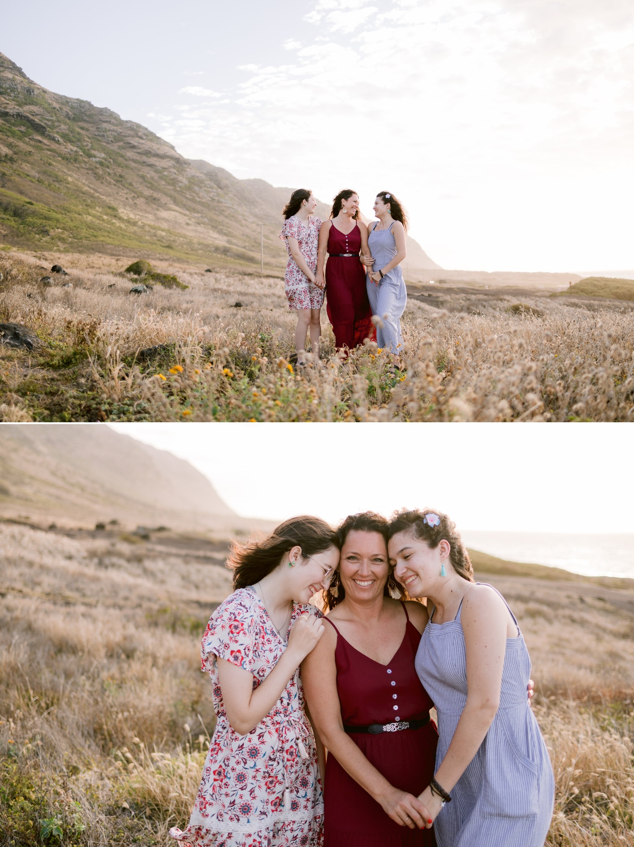 Sunset Family Photography Session on Oahu