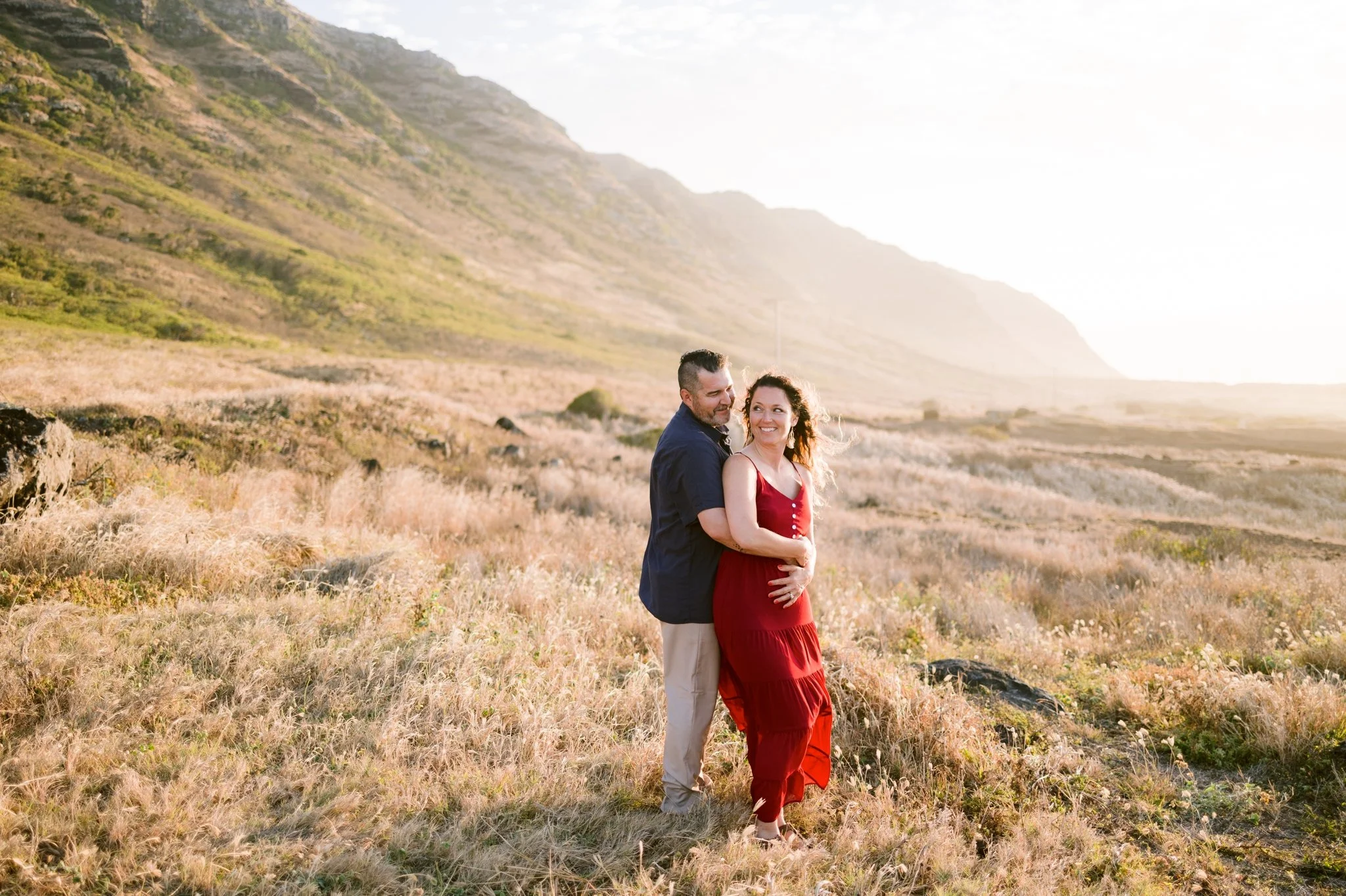 Sunset Family Photography Session on Oahu 
