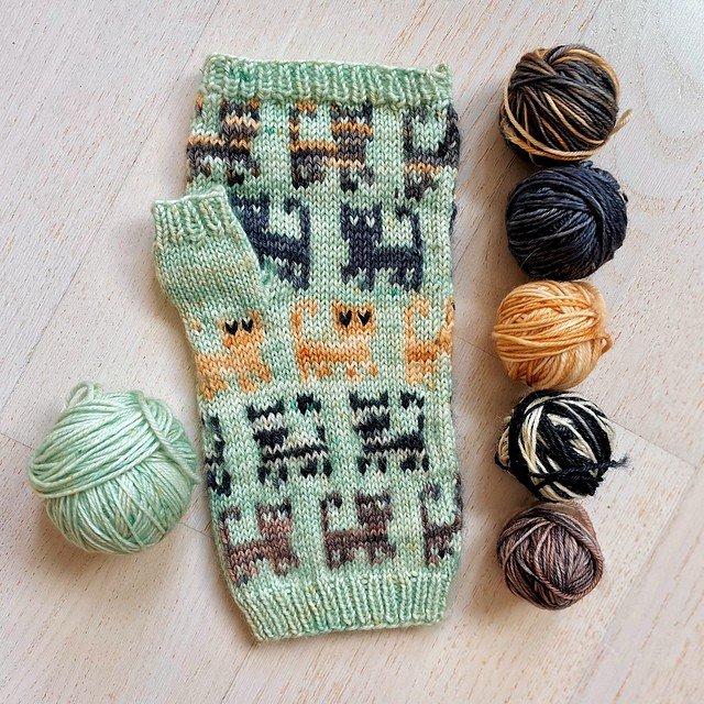 Herding Cats Kitten Mittens - In Shop Only