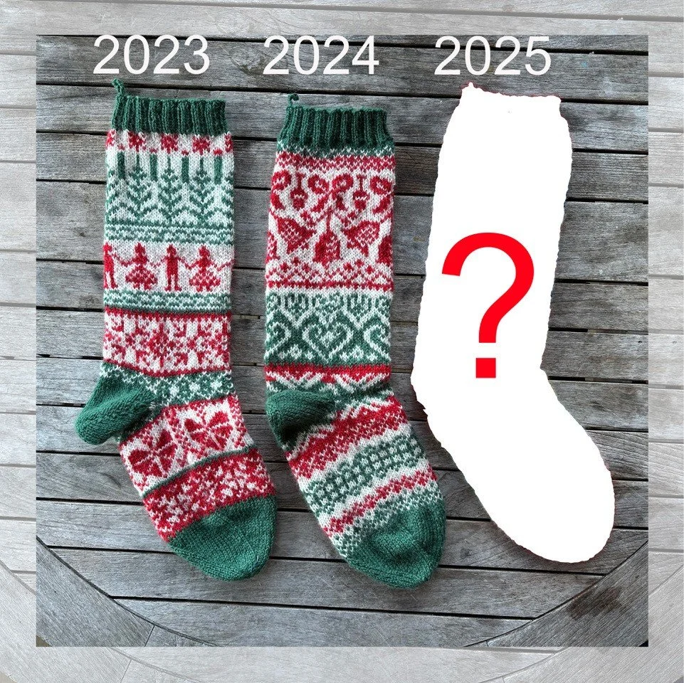 Arne & Carlos Mystery Stocking KAL - In Person Only