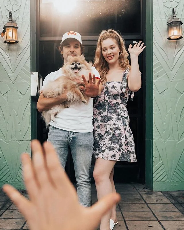 “We just got married in mid December so this has been one of our first experiences as newly weds. We’ve been together 9 years on May 13th, but we’ve never been together in this way. 
It’s been almost 13 weeks for us locked in