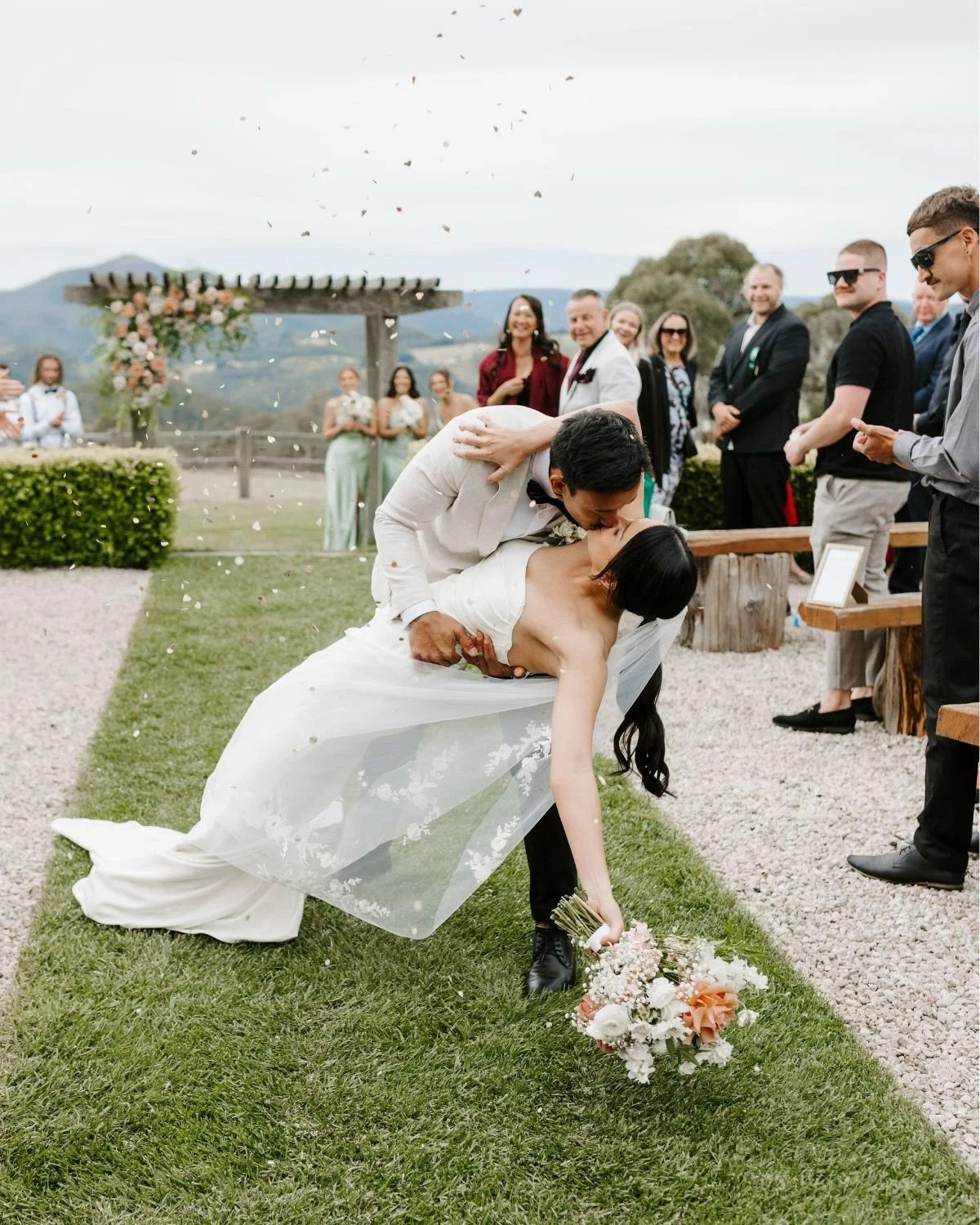 Emilie &amp; Joe at my fav venue! @seclusionsweddings // #sydneyweddingphotographer #weddingphotos #seclusionsbluemountains