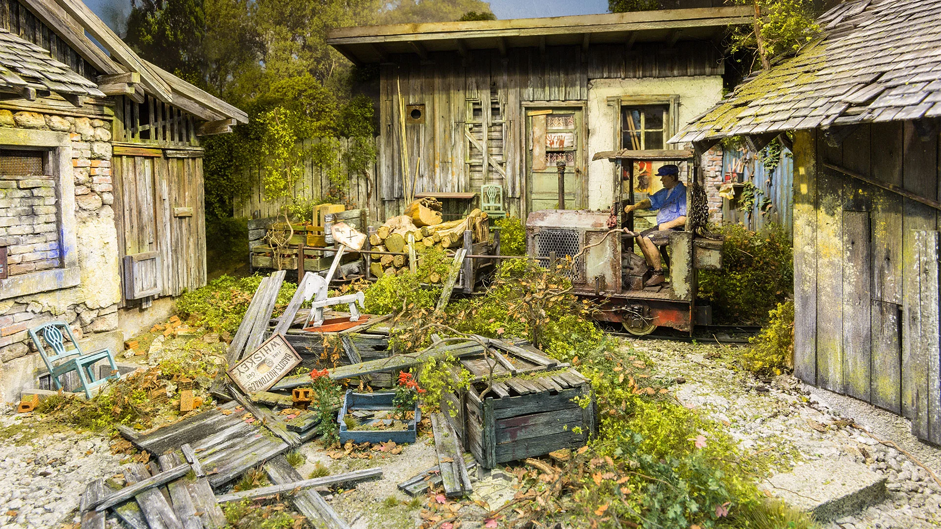 Diorama in 1:22,5 / Modellfotografie