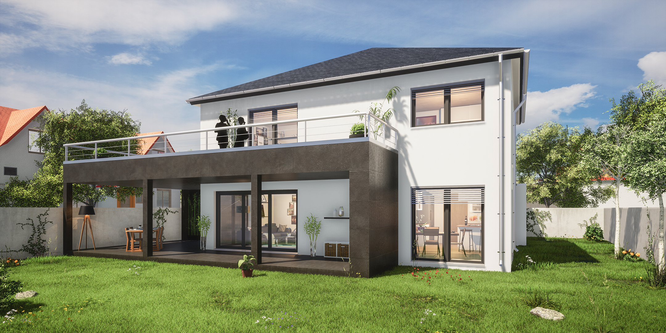 EINFAMILIENHAUS / ARCHITEKTURVISUALISIERUNG
