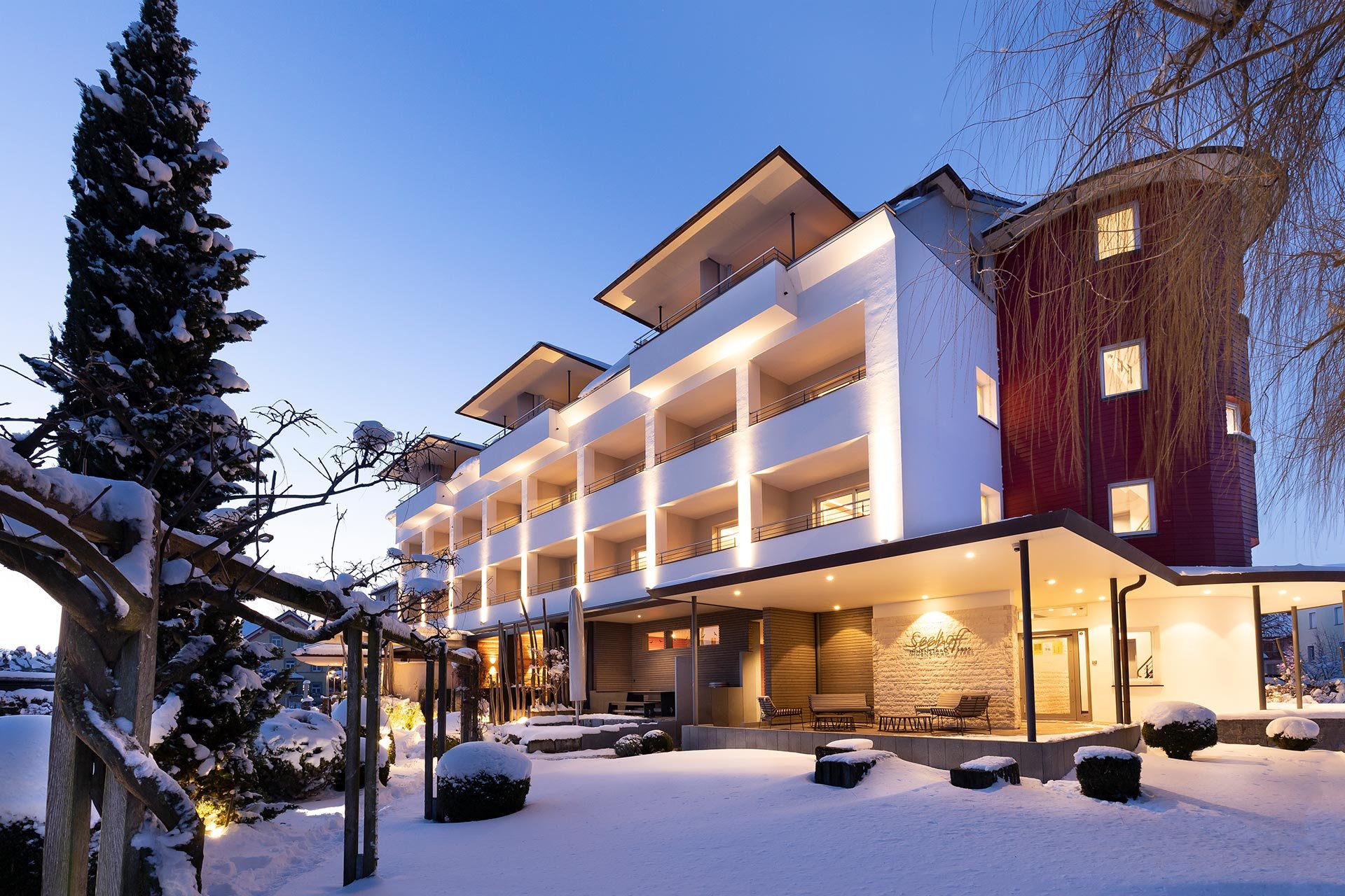 Blaue Stunde / Hotelfotografie